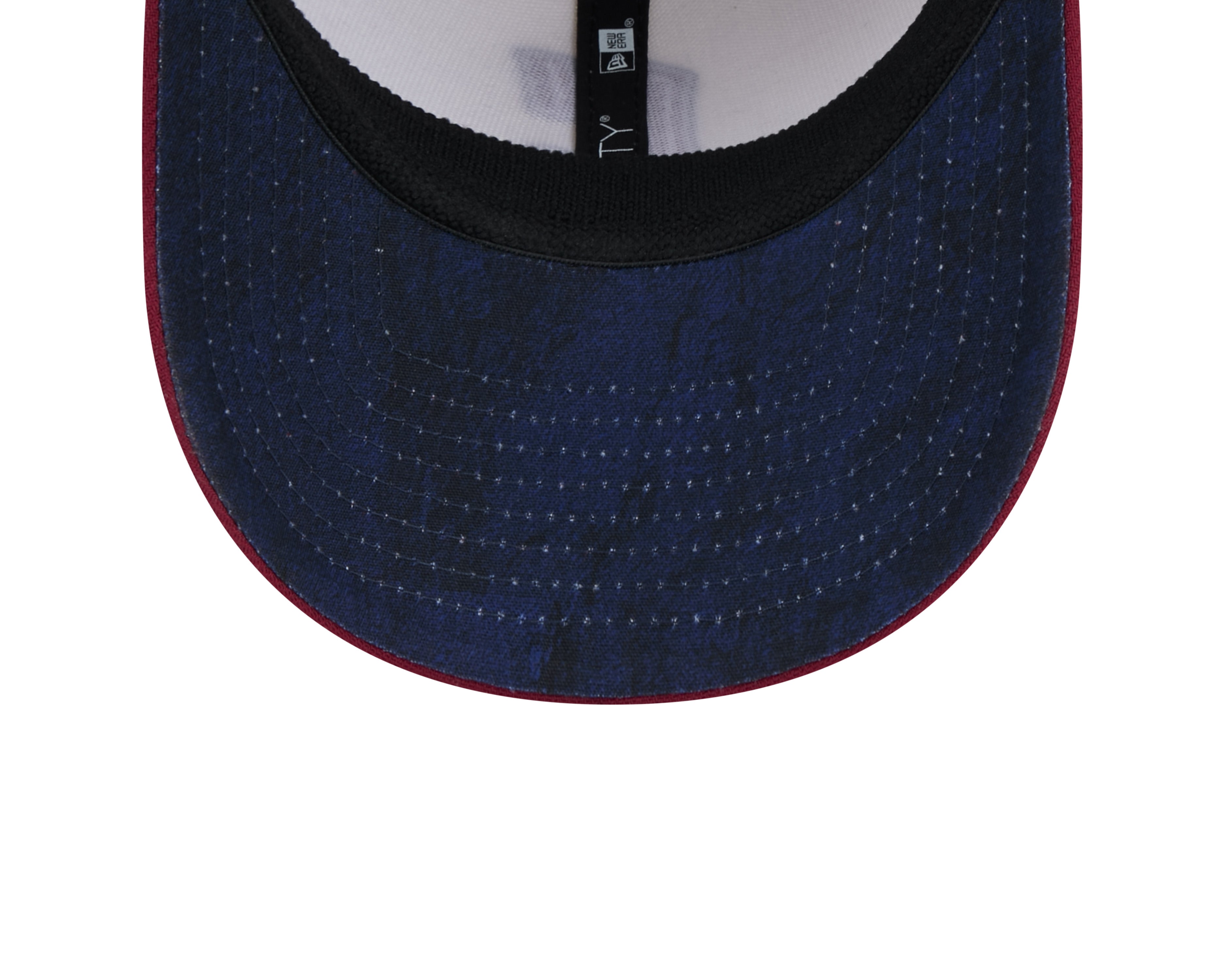 Casquette extensible City Connect 39Thirty 2024 pour homme, beige/bleu marine/rouge, des Cleveland Guardians de la MLB New Era