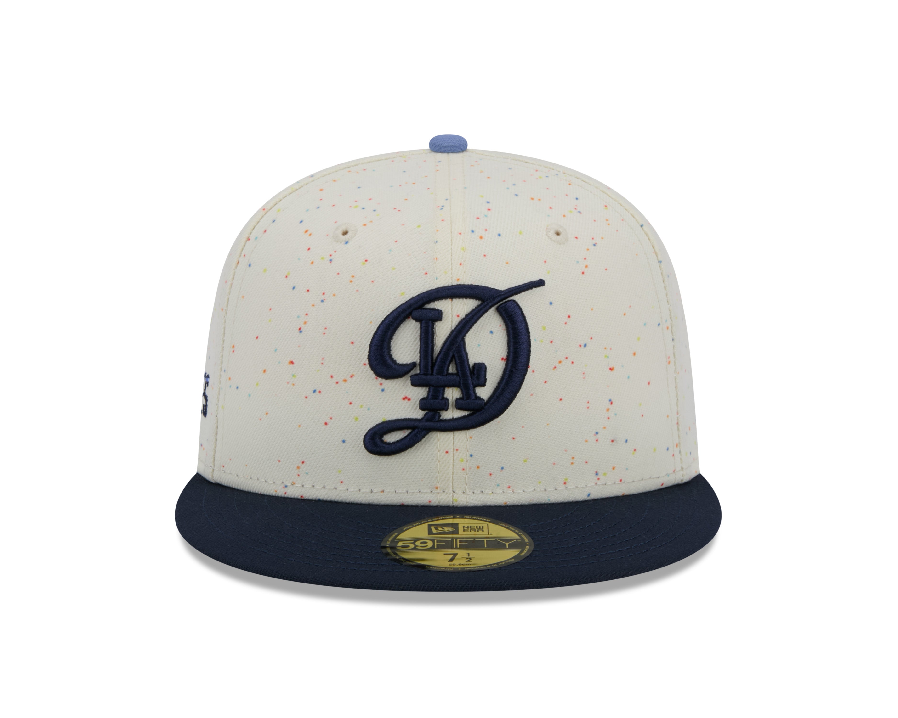 Los Angeles Dodgers MLB New Era Beige/Black 59Fifty 2024 City Connect Fitted Hat