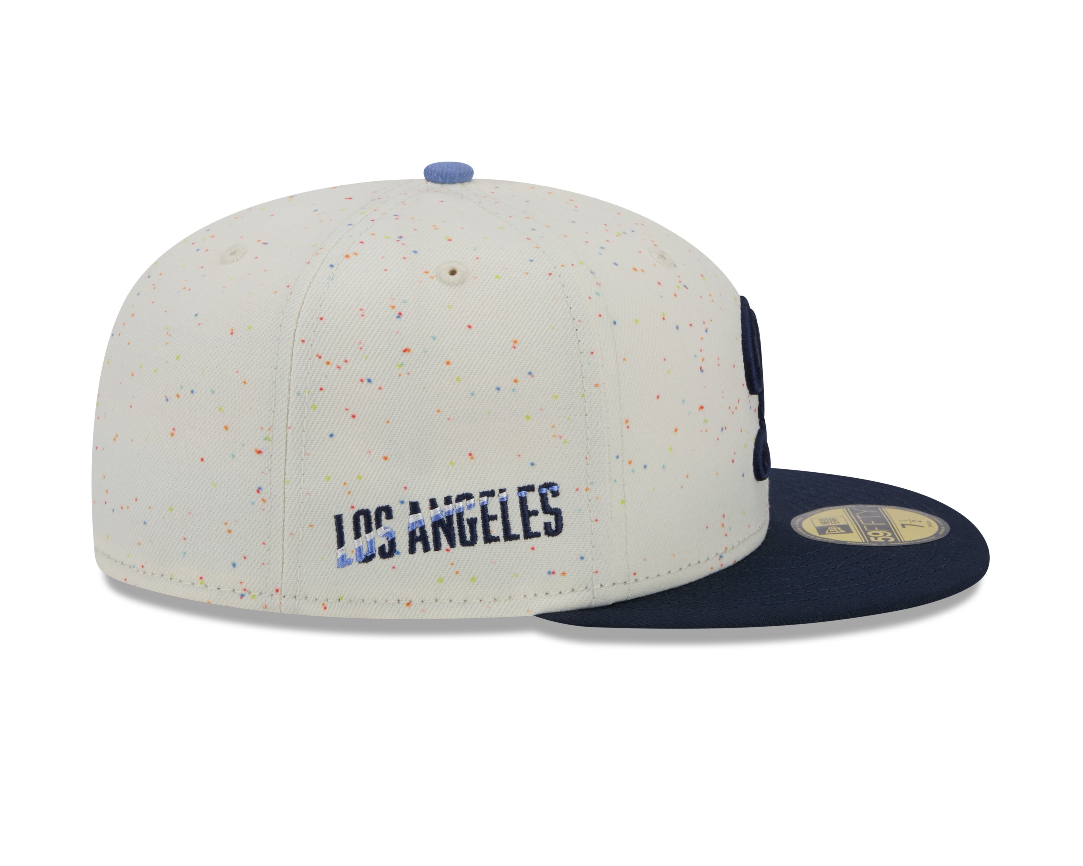 Los Angeles Dodgers MLB New Era Beige/Black 59Fifty 2024 City Connect Fitted Hat