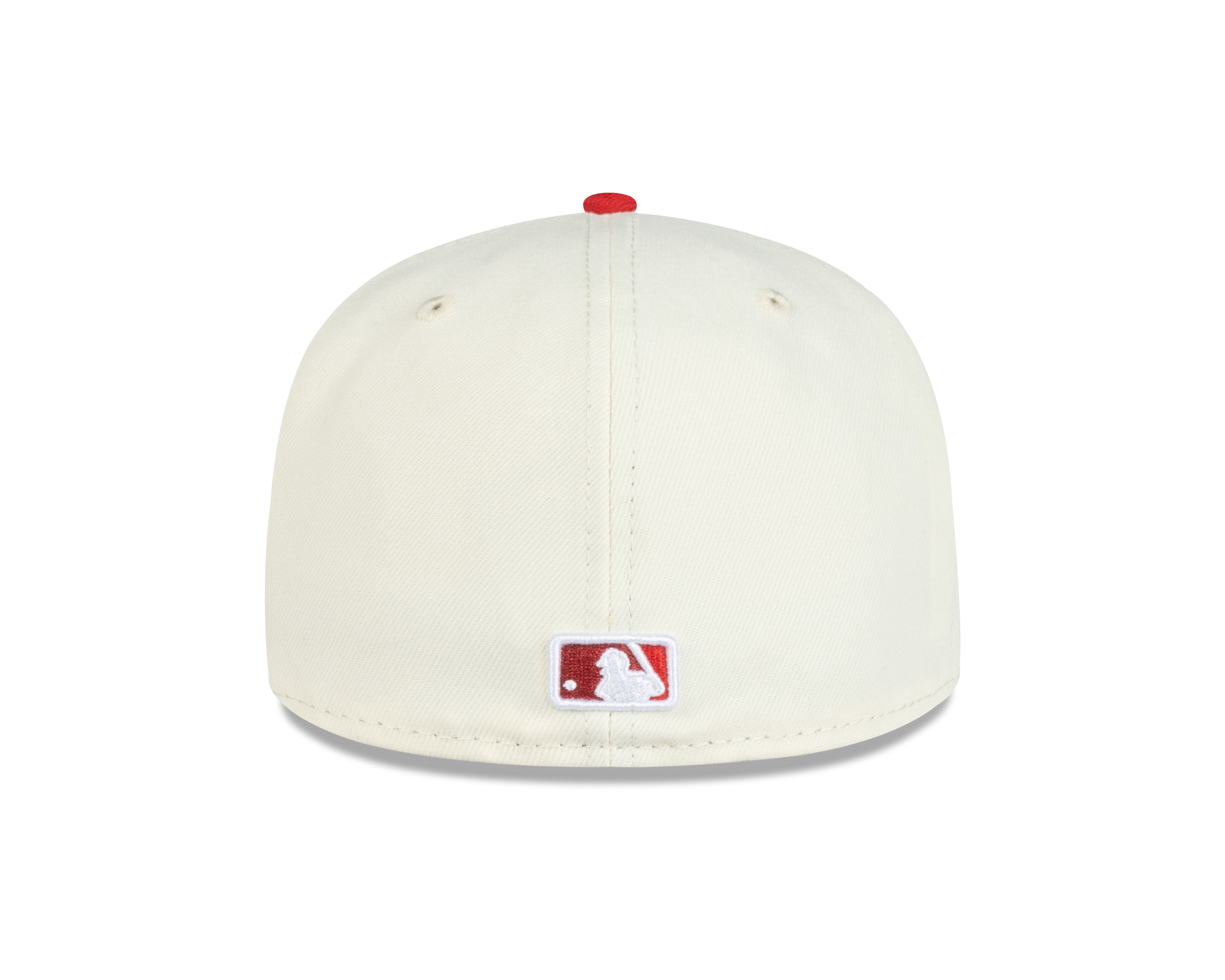 Casquette ajustée 59Fifty City Connect 2022 beige/rouge pour homme des Angels d'Anaheim MLB New Era