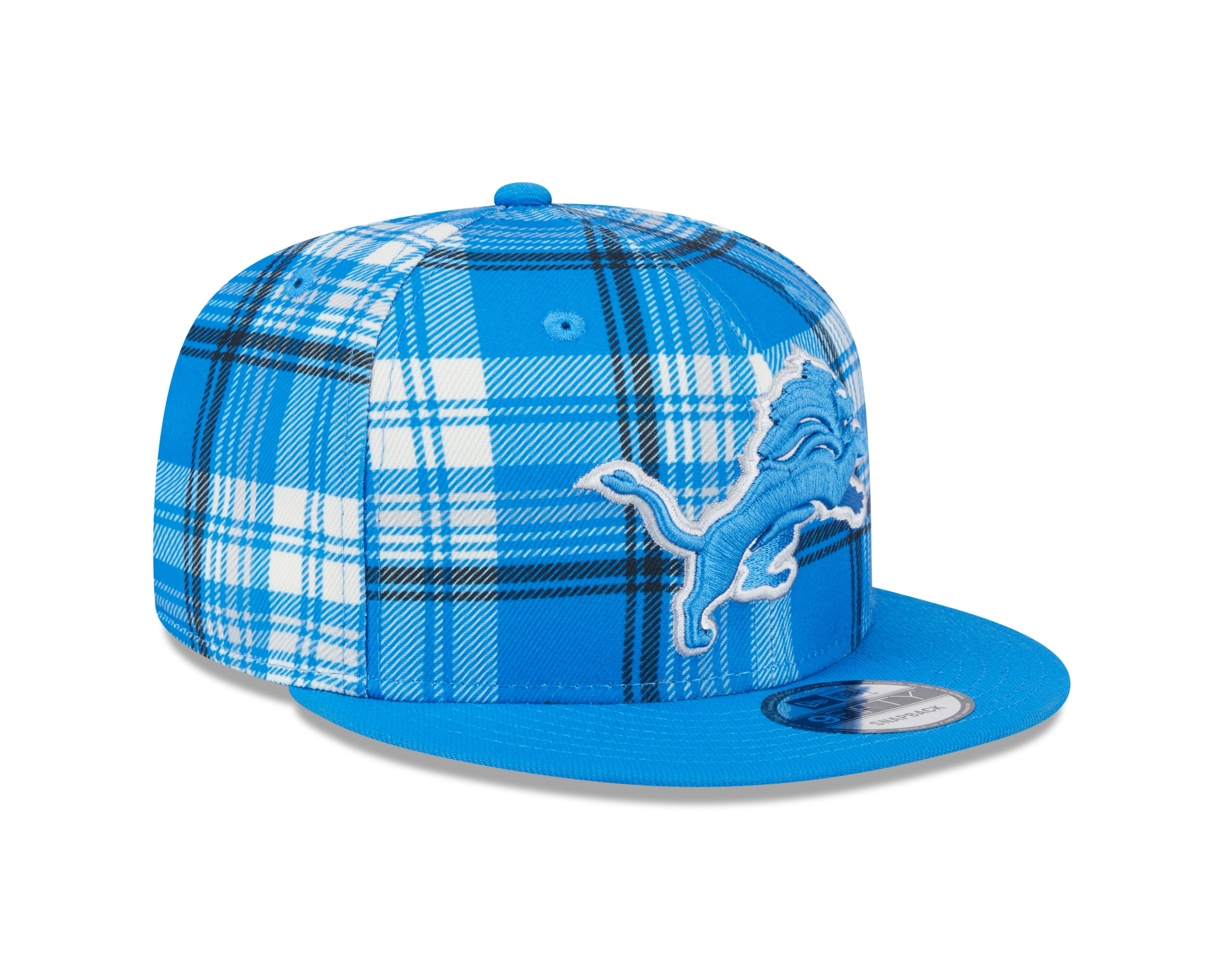 Detroit Lions NFL New Era Men's Light Blue 9Fifty Sideline Snapback