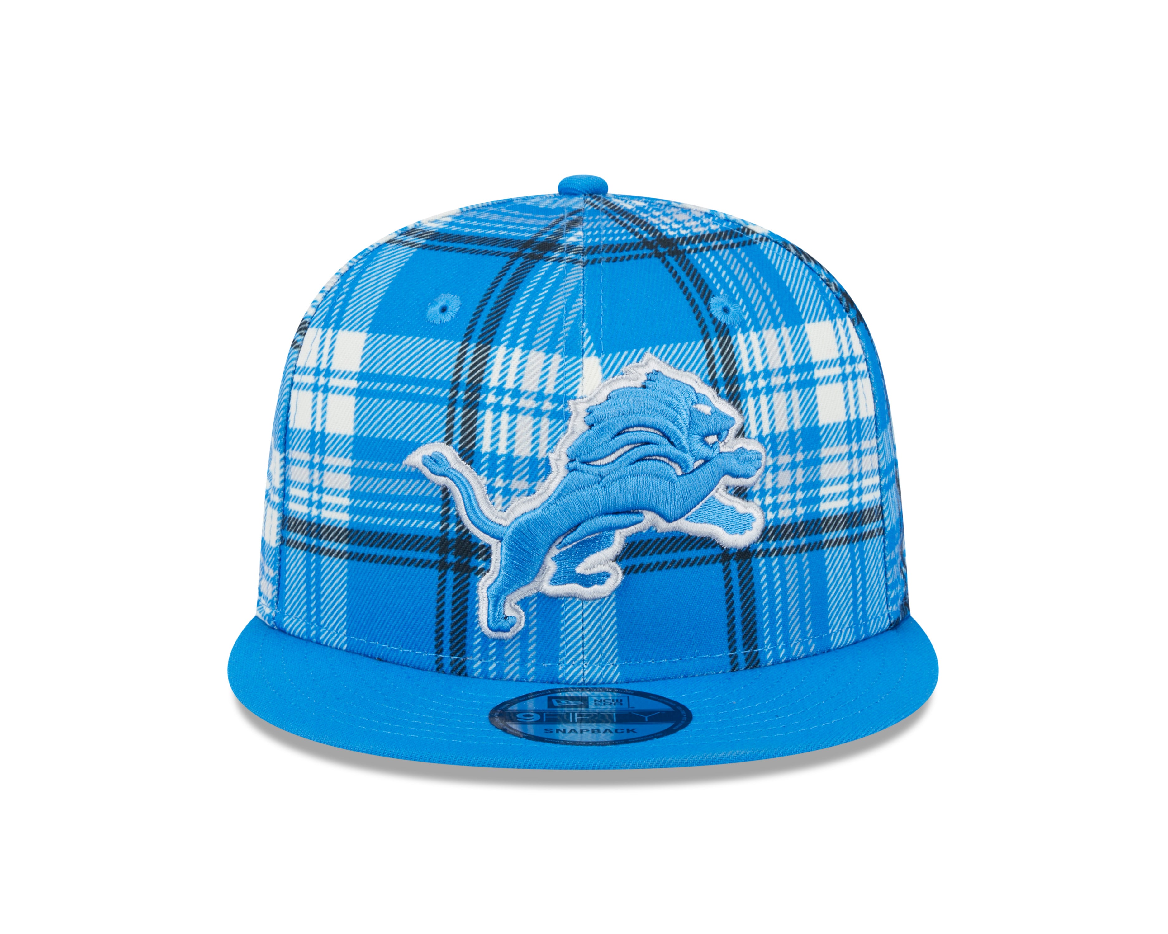 Detroit Lions NFL New Era Men's Light Blue 9Fifty Sideline Snapback