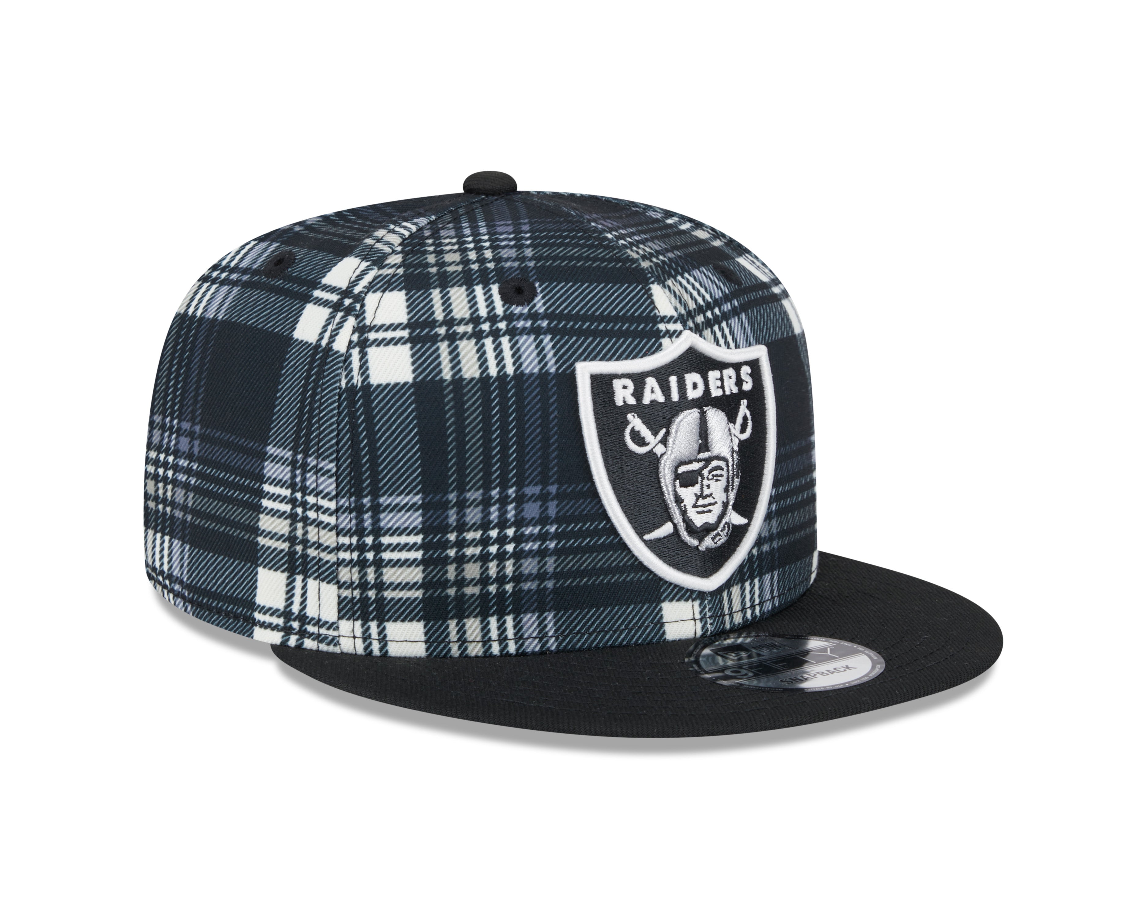 Las Vegas Raiders NFL New Era Men's Black 9Fifty Sideline Snapback