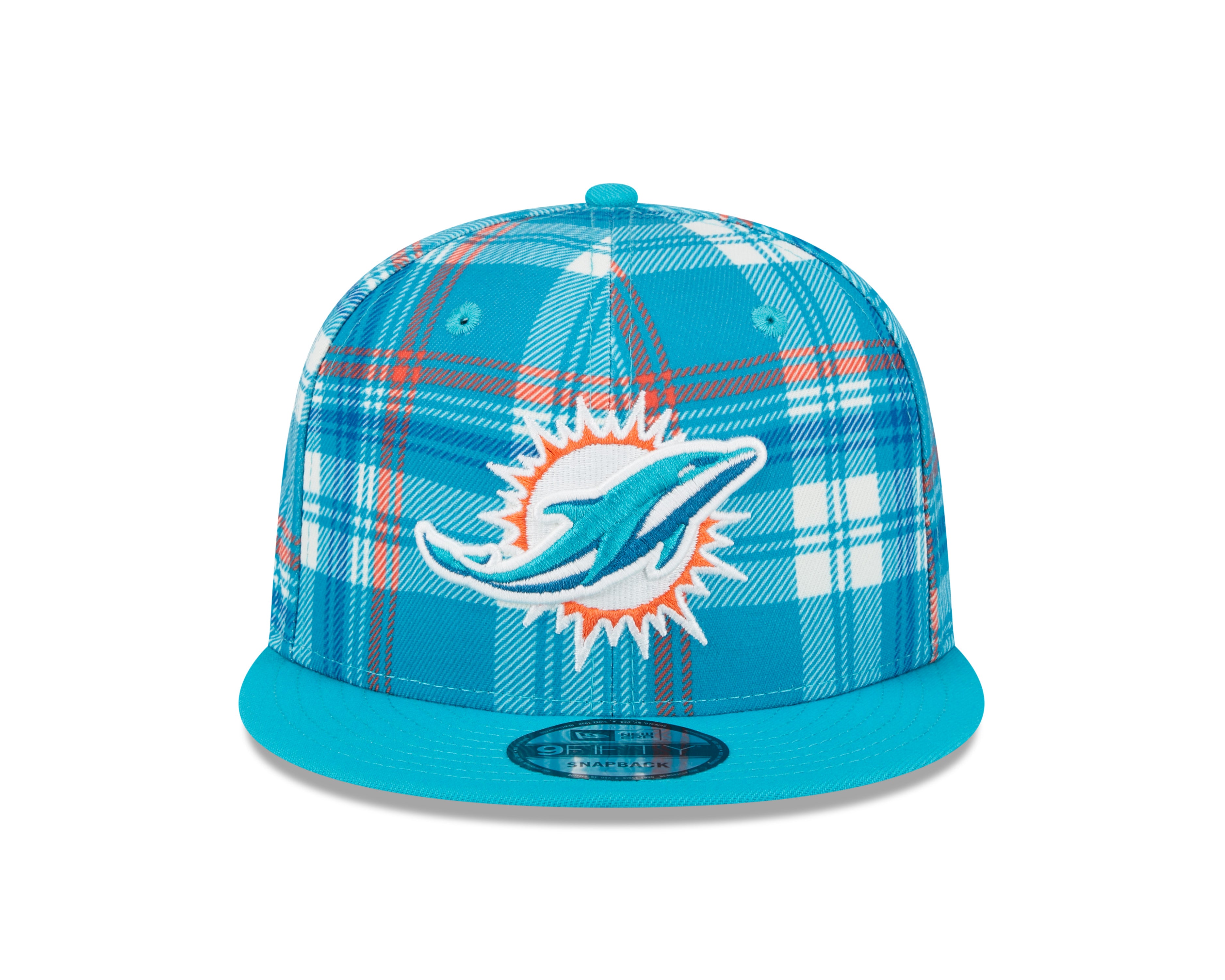 Miami Dolphins NFL New Era Snapback vert 9Fifty Sideline pour hommes