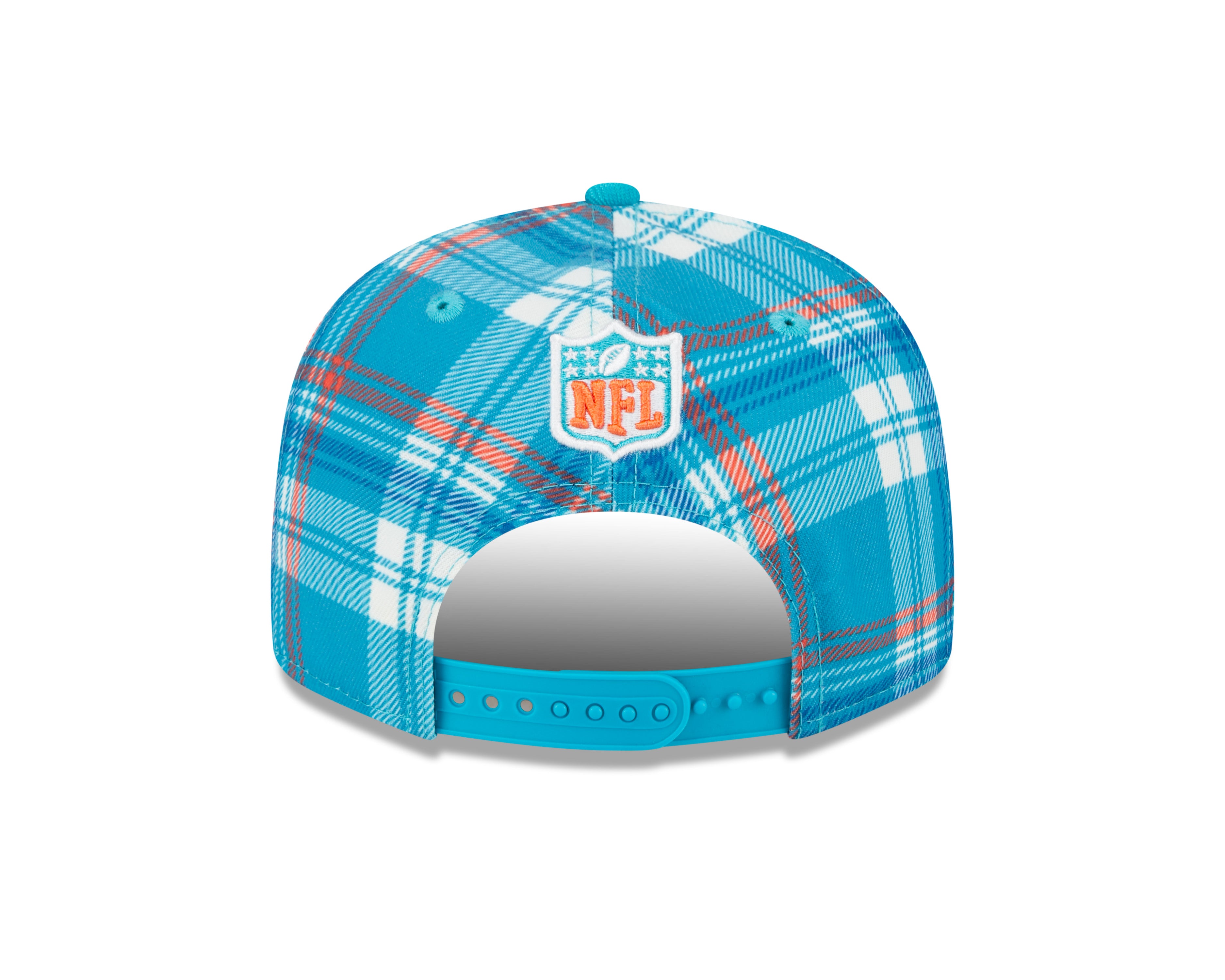 Miami Dolphins NFL New Era Snapback vert 9Fifty Sideline pour hommes