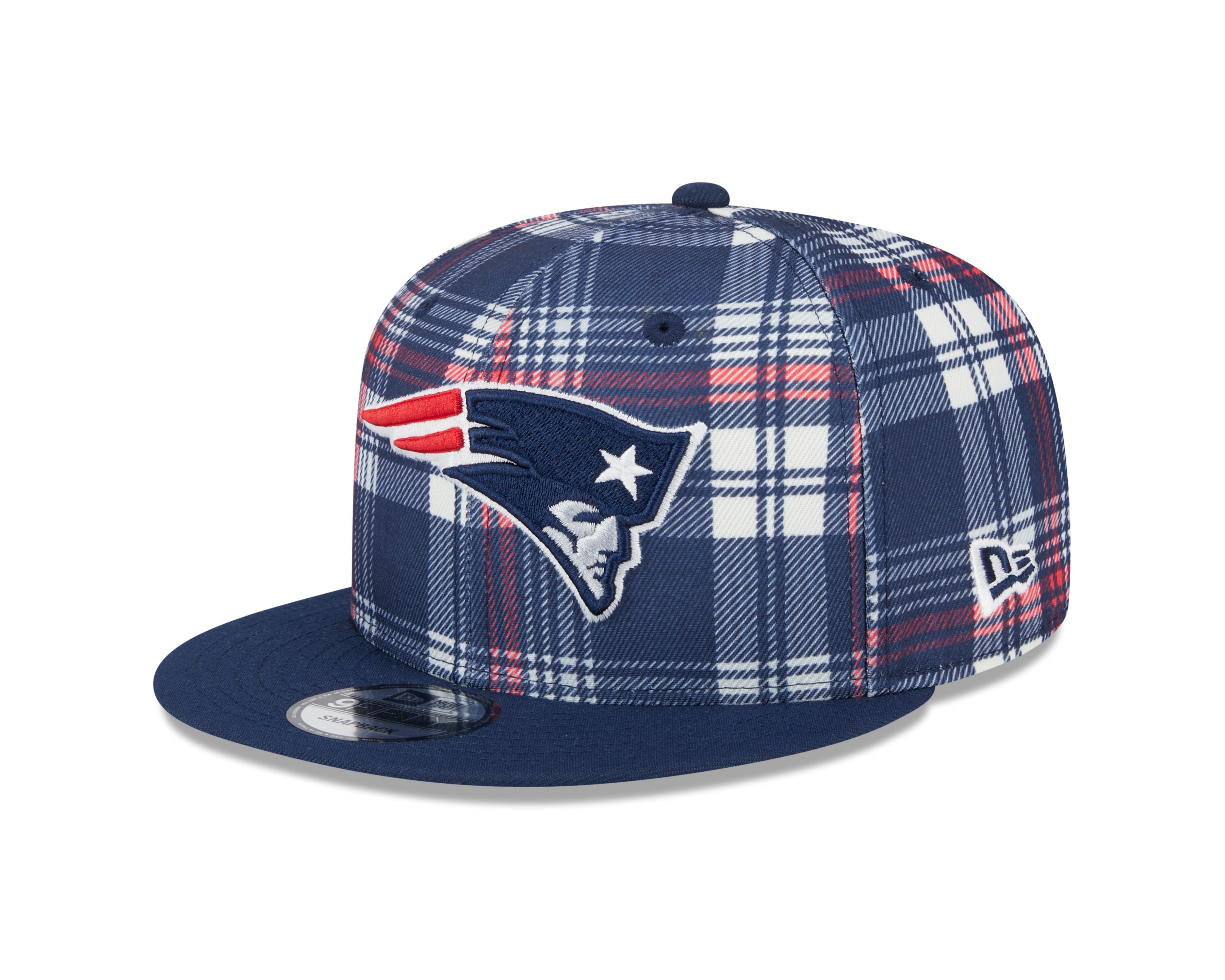 New England Patriots NFL New Era Snapback 9Fifty Sideline bleu royal pour hommes