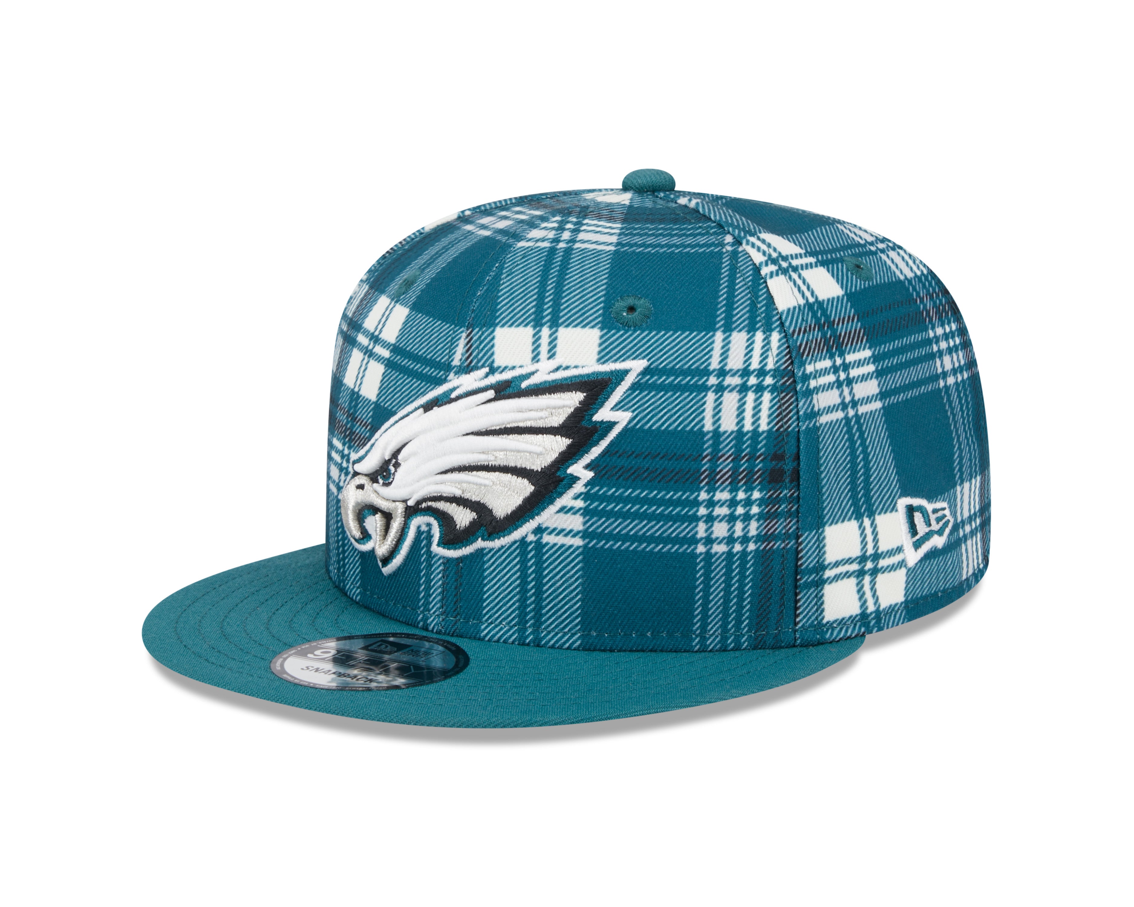 Philadelphia Eagles NFL New Era Snapback vert 9Fifty Sideline pour hommes