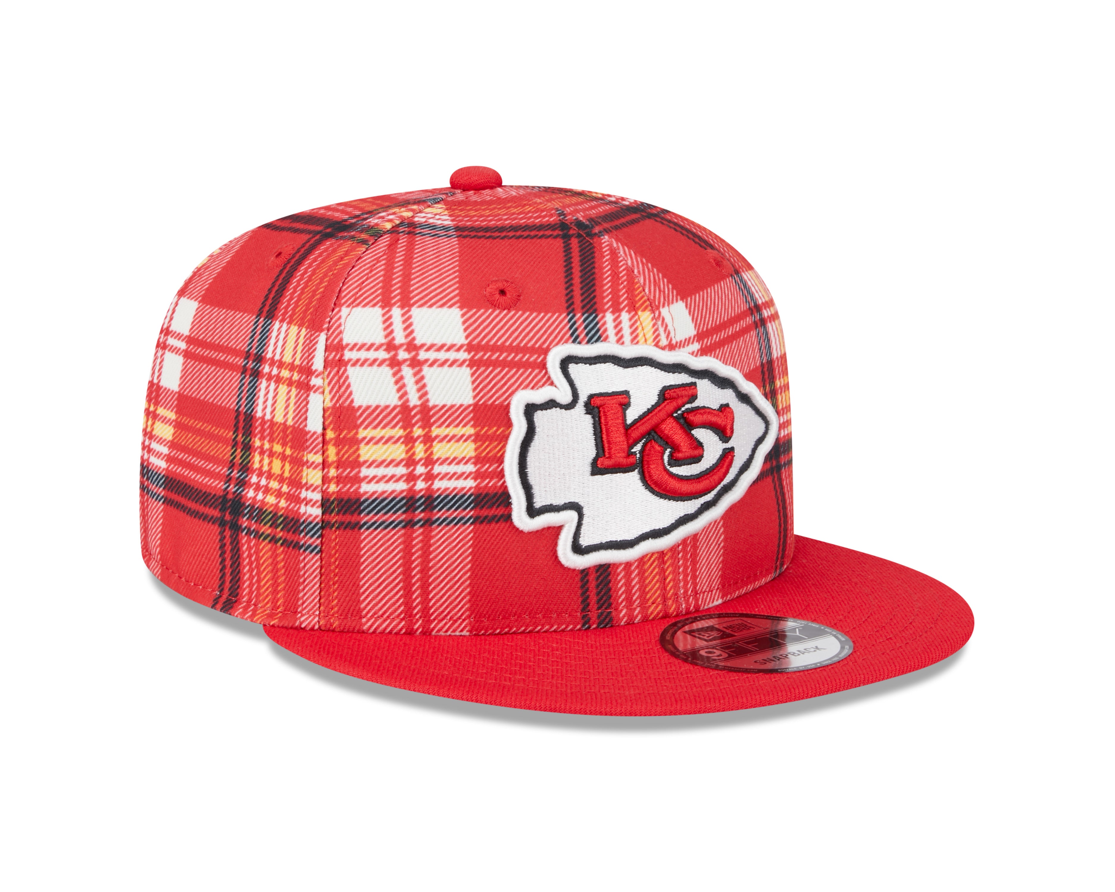 Kansas City Chiefs NFL New Era Men's Red 9Fifty Sideline Snapback