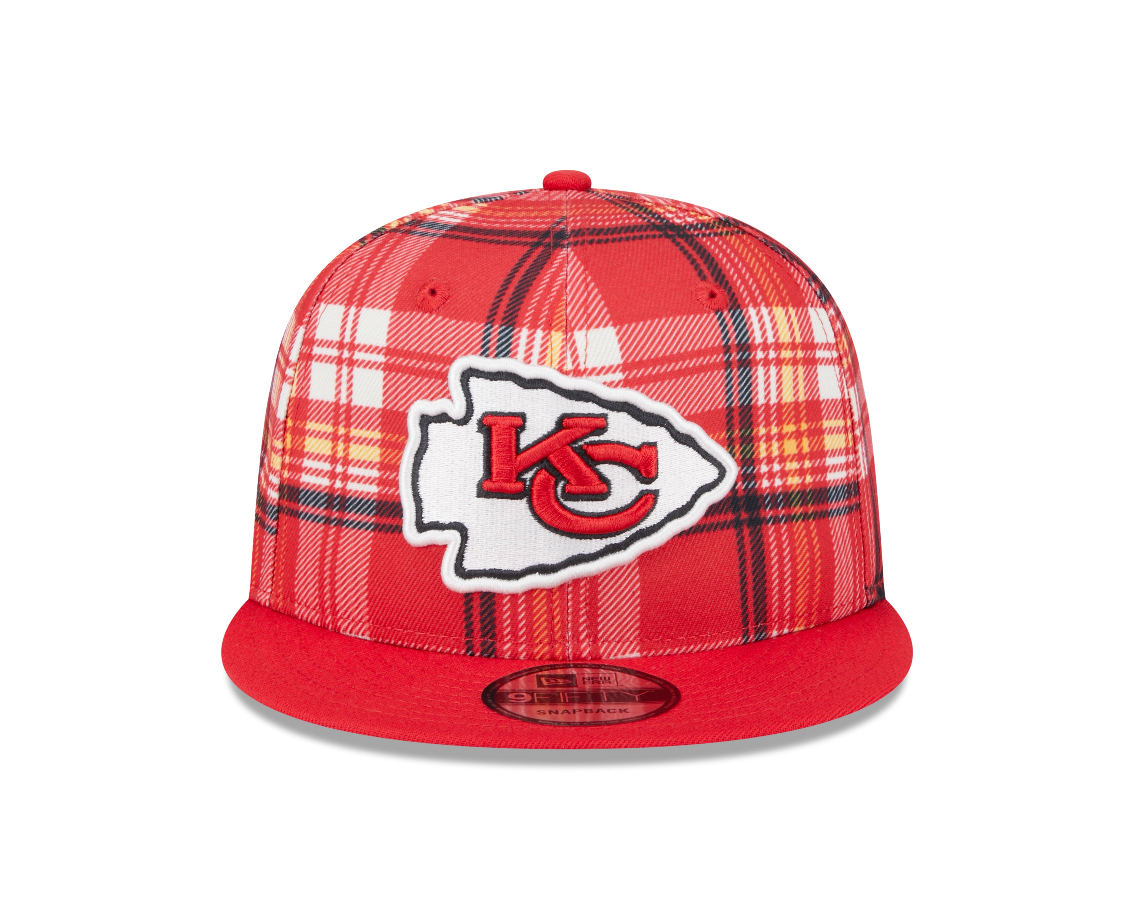 Kansas City Chiefs NFL New Era Men's Red 9Fifty Sideline Snapback