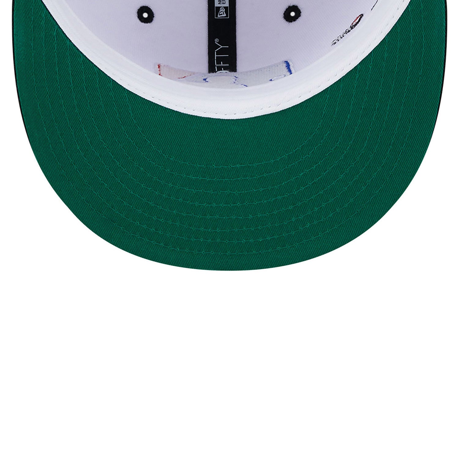 MLB Batterman Logo New Era Casquette ajustée blanche 59Fifty mascottes de la Ligue américaine pour hommes