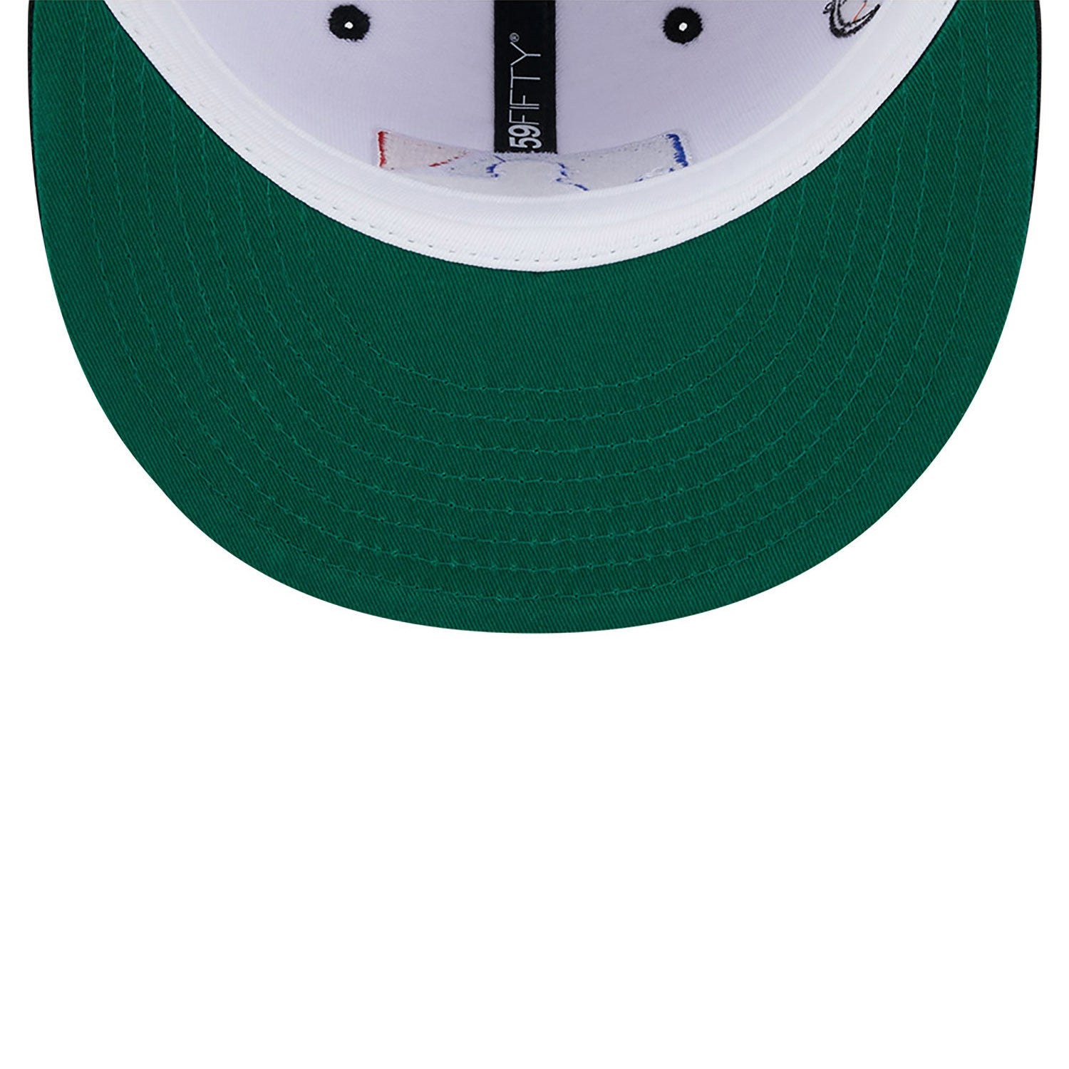 MLB Batterman Logo New Era Men's White 59Fifty National League Mascots Fitted Hat