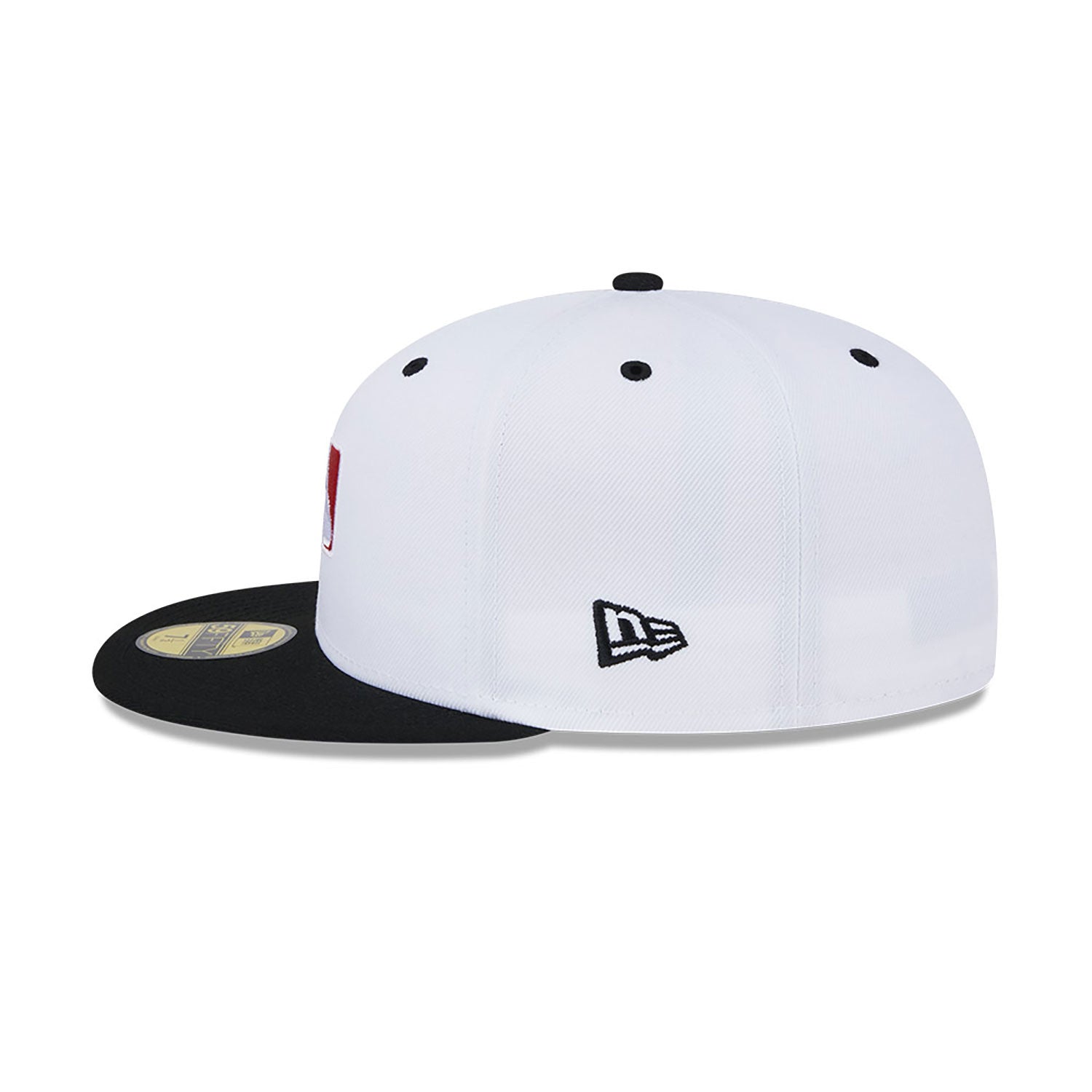 MLB Batterman Logo New Era Men's White 59Fifty National League Mascots Fitted Hat