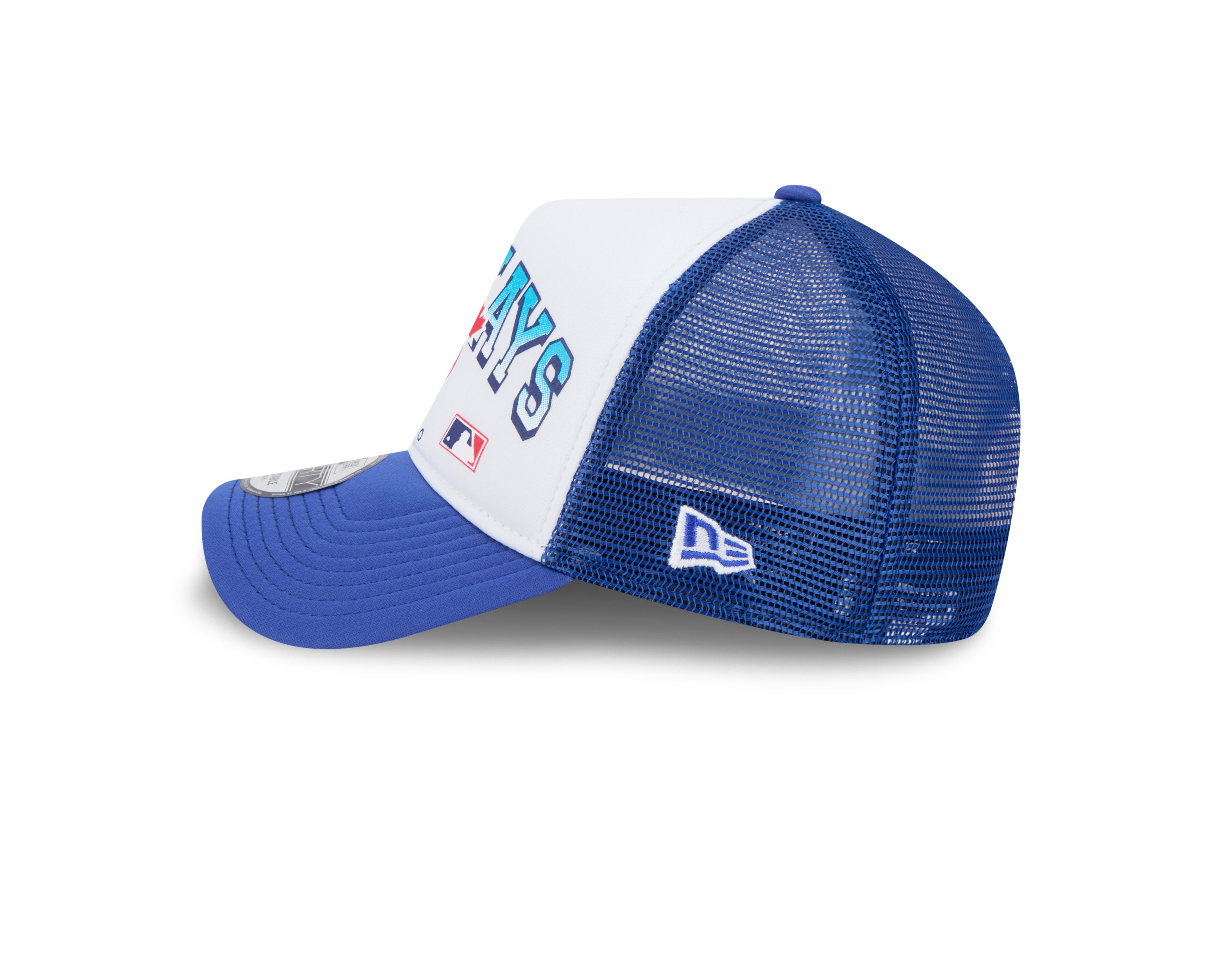 Toronto Blue Jays MLB New Era pour hommes, bleu royal/blanc, 9Forty Retro Wordmark Snapback