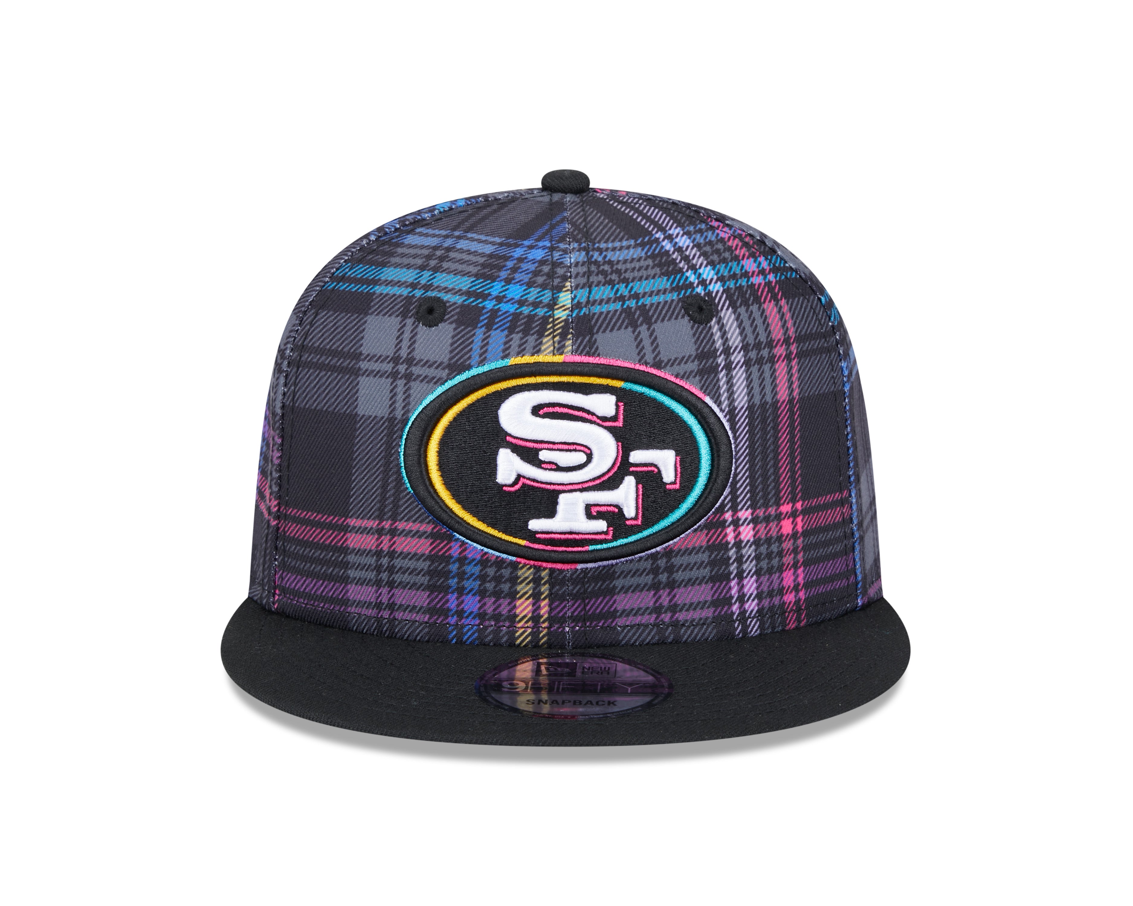 San Francisco 49ers NFL New Era Men's Black 9Fifty Crucial Catch Snapback