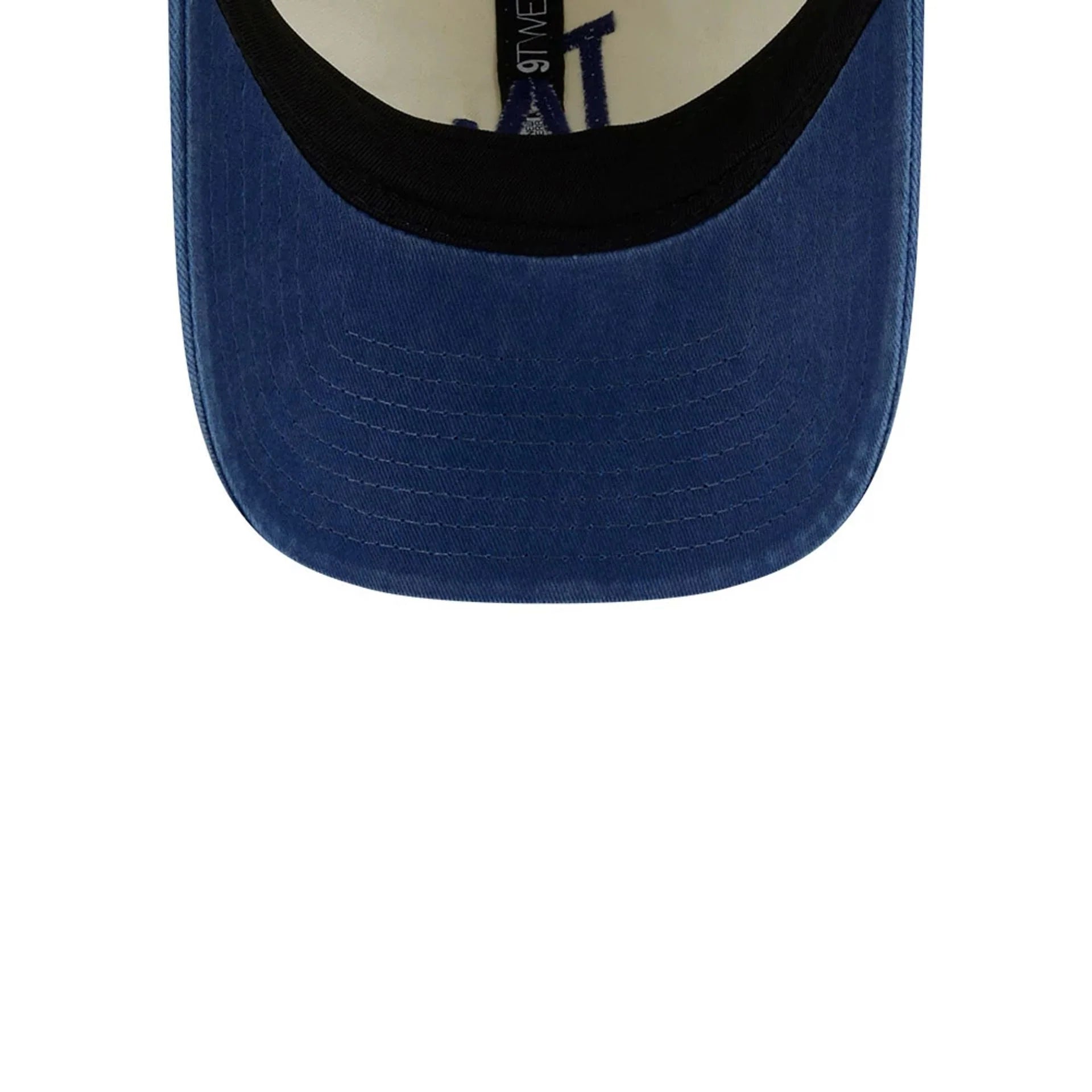 Los Angeles Dodgers MLB New Era Men's White/Royal 9Twenty Classic Sidescript Adjustable Hat