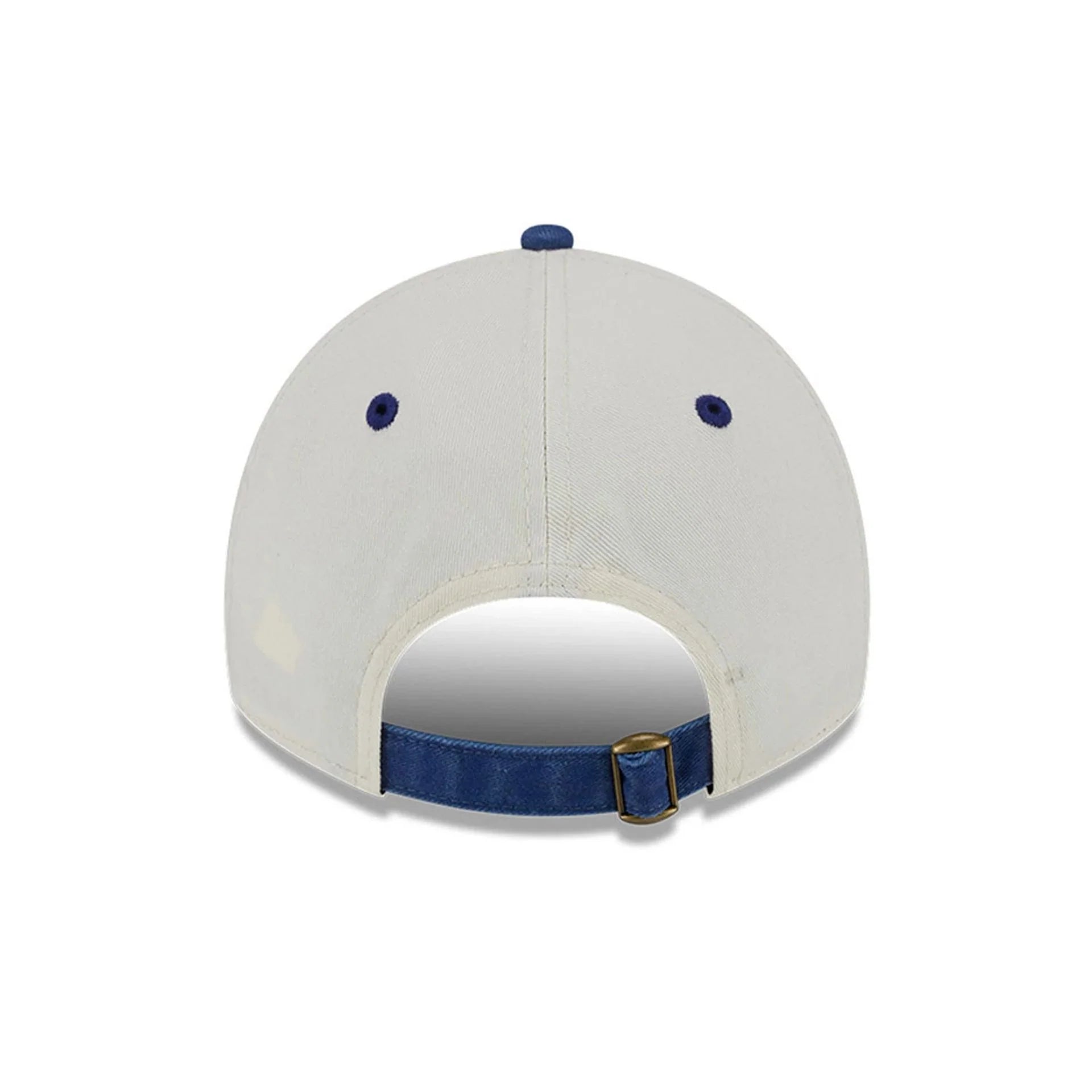 Los Angeles Dodgers MLB New Era Men's White/Royal 9Twenty Classic Sidescript Adjustable Hat