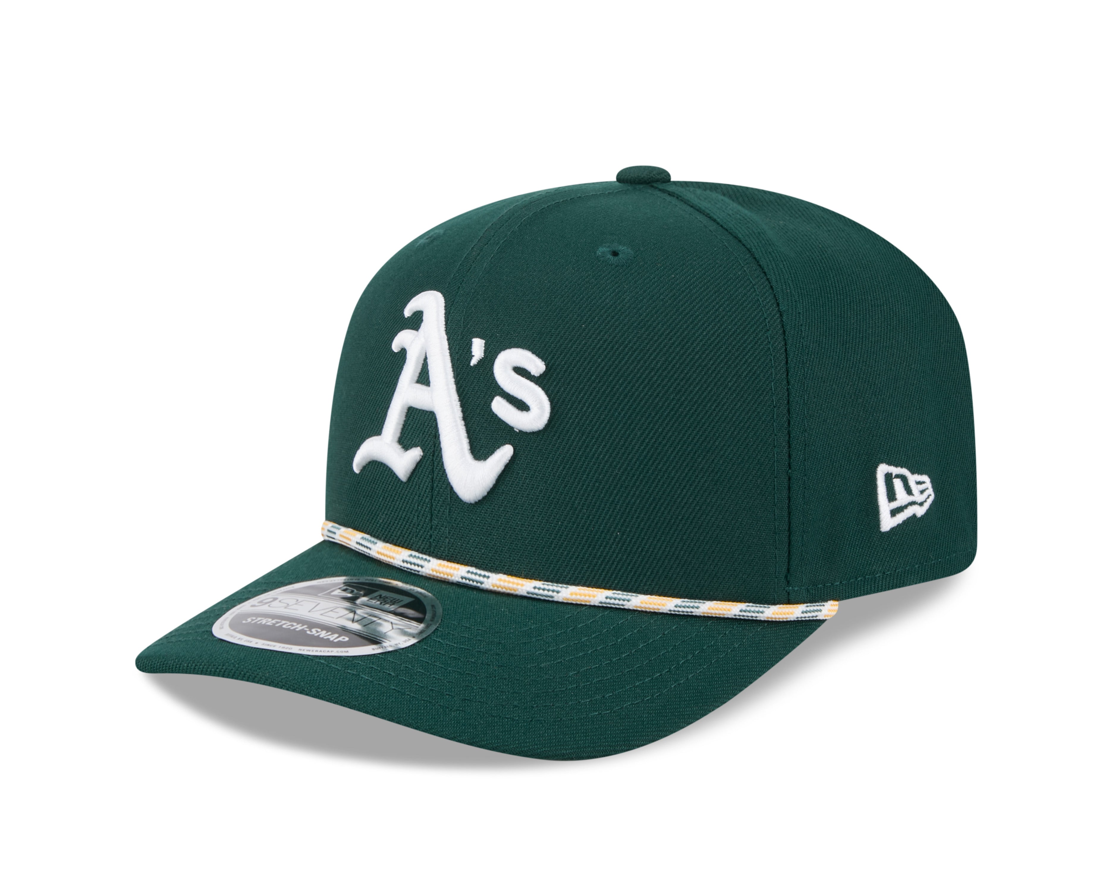 Oakland Athletics MLB New Era Men's Green 9Seventy Multi Rope Snapback
