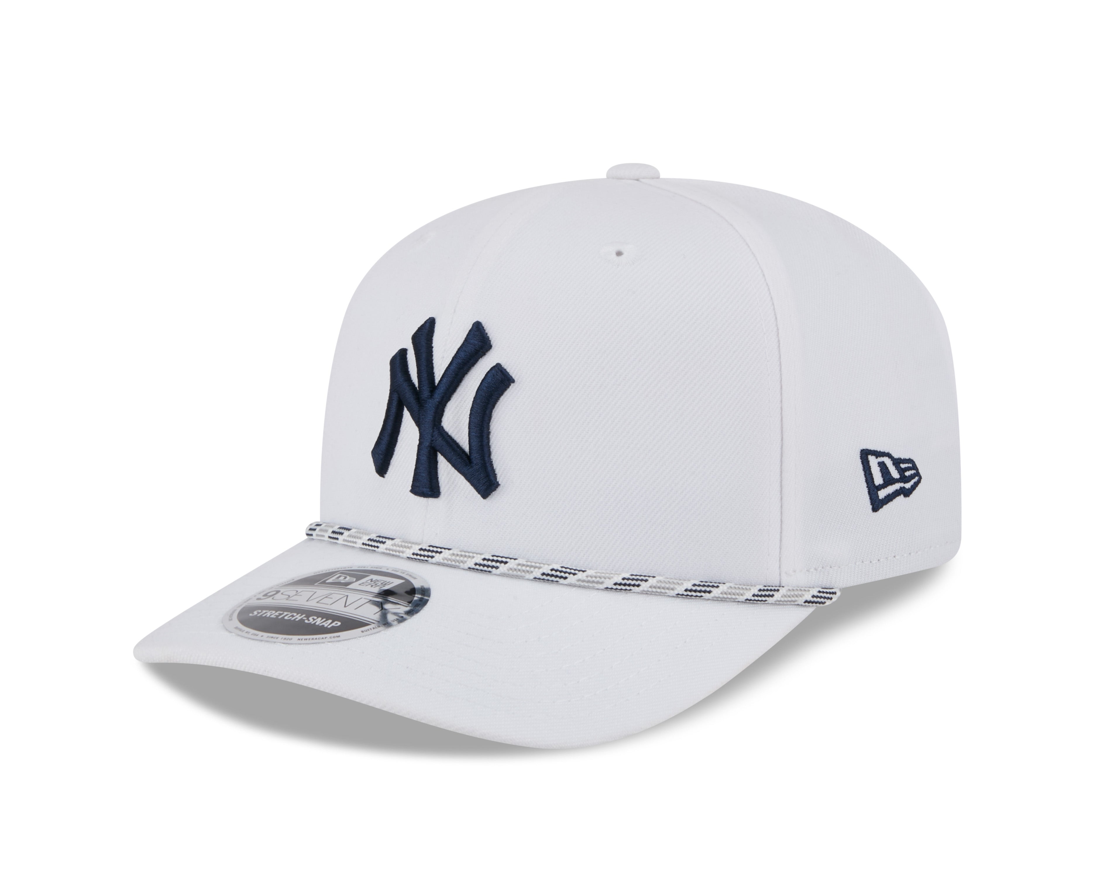 New York Yankees MLB New Era Men's White 9Seventy Multi Rope Snapback