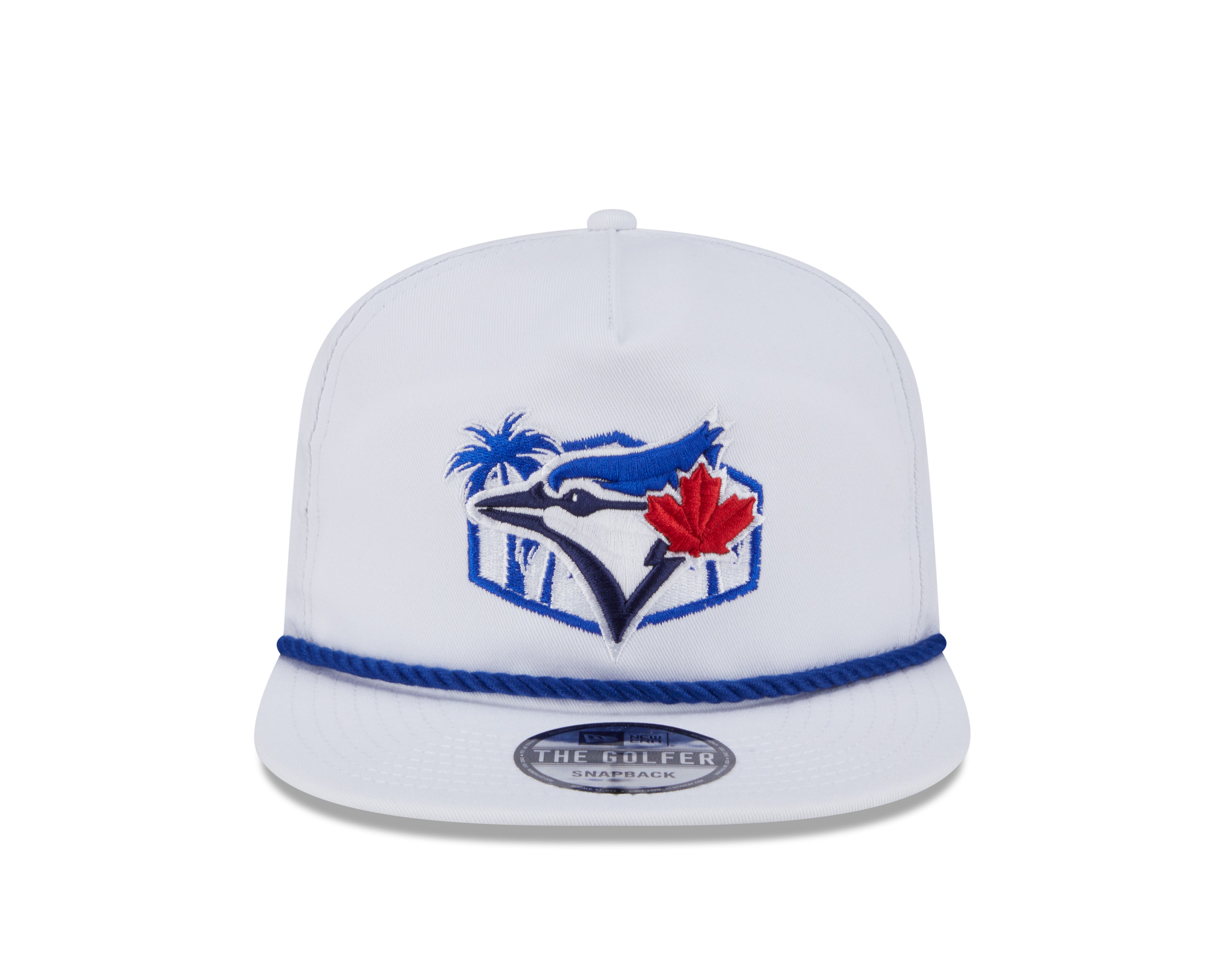 Toronto Blue Jays MLB New Era Men's White Cord Golfer 2025 Spring Training Snapback