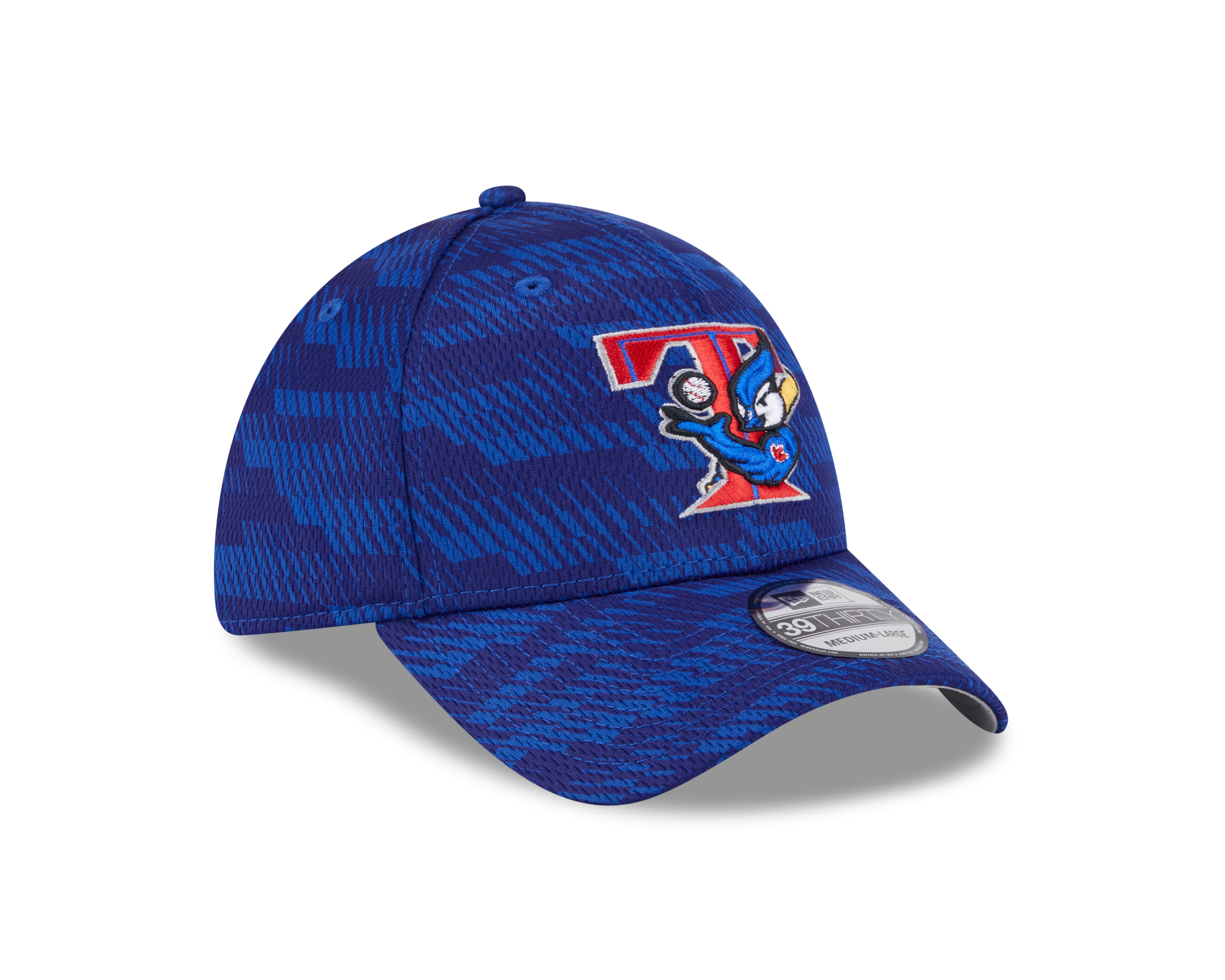 Toronto Blue Jays MLB New Era Men's Royal Blue 39Thirty Alternate Logo Stretch Fit Hat