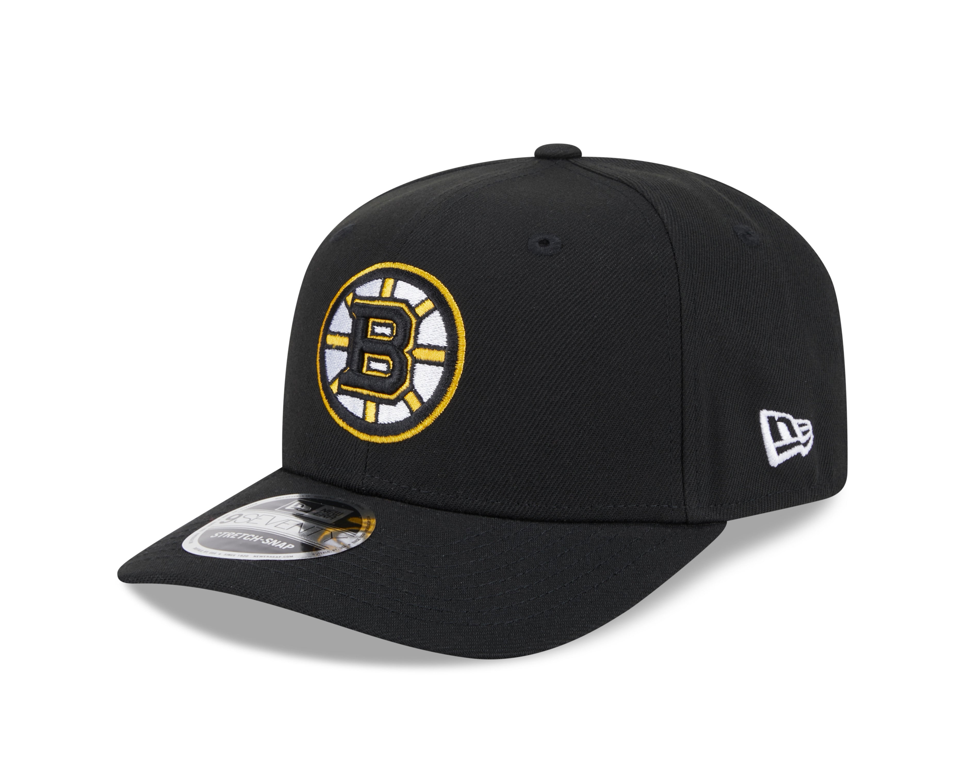 Boston Bruins NHL New Era Men's Black 9Seventy Team Color Snapback Hat