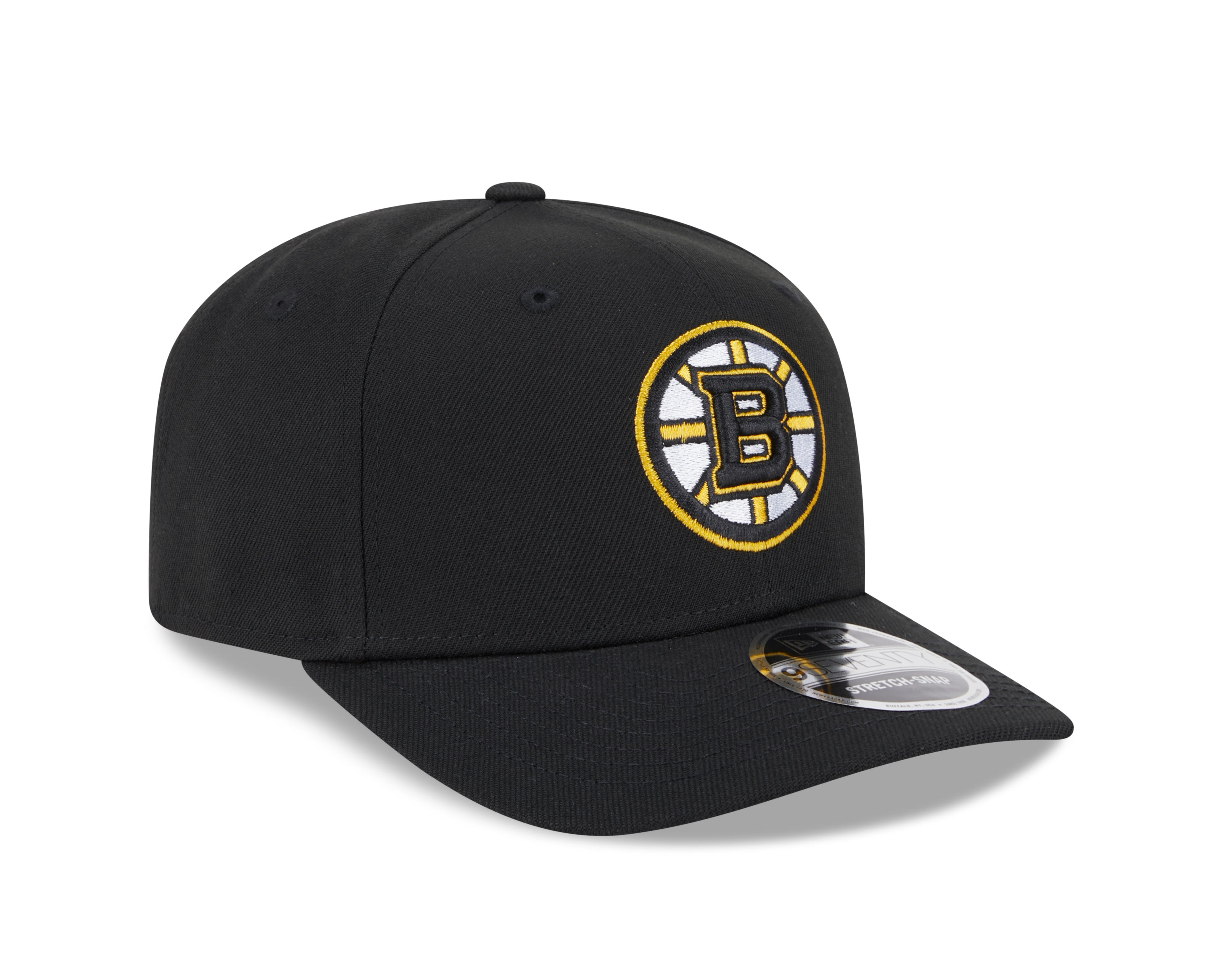 Boston Bruins NHL New Era Men's Black 9Seventy Team Color Snapback Hat