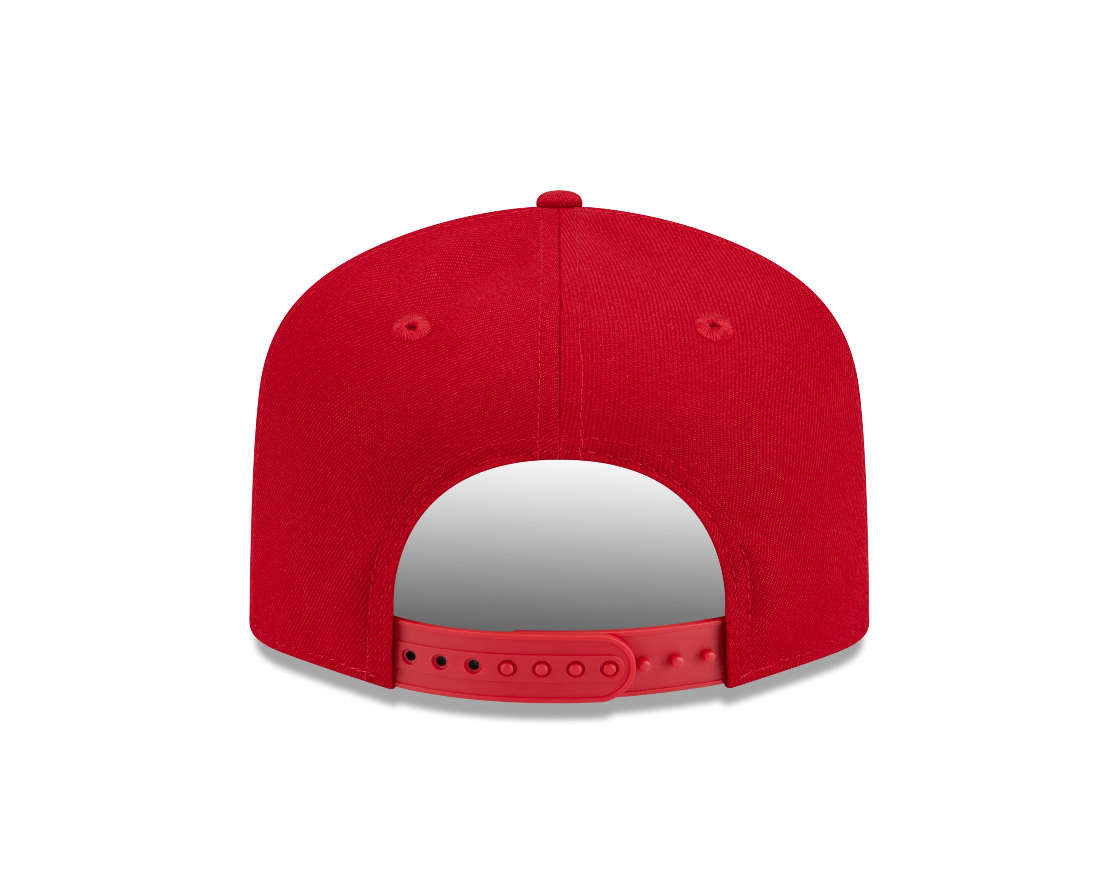 Casquette à visière snapback 9FIfty A-Frame rouge pour homme des Panthers de la Floride de la LNH de New Era