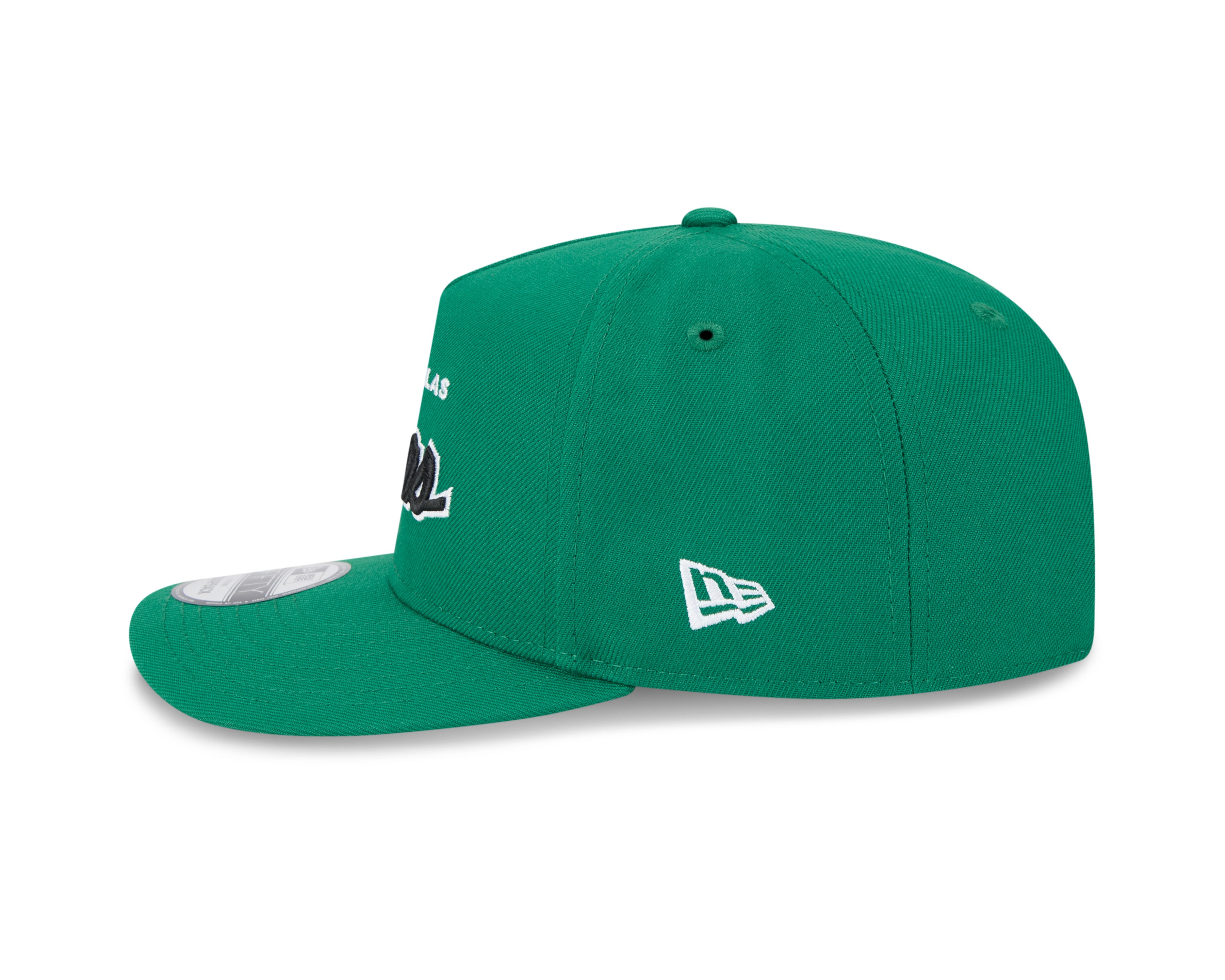 Dallas Stars NHL New Era Men's Green 9FIfty Script A-Frame Snapback