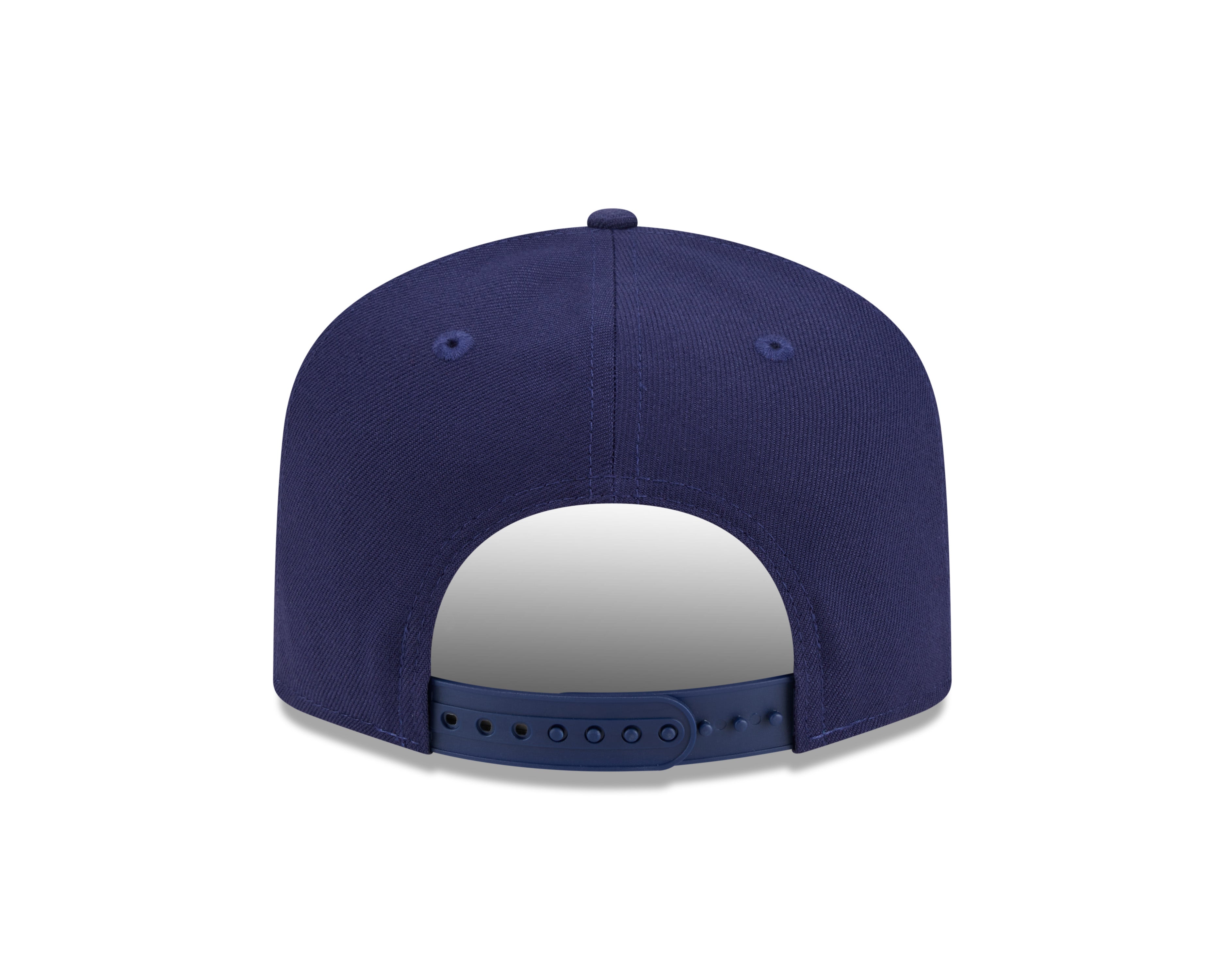 Casquette snapback 9Fifty A-Frame avec script pour homme de la LNH Columbus Blue Jackets de New Era, bleu marine