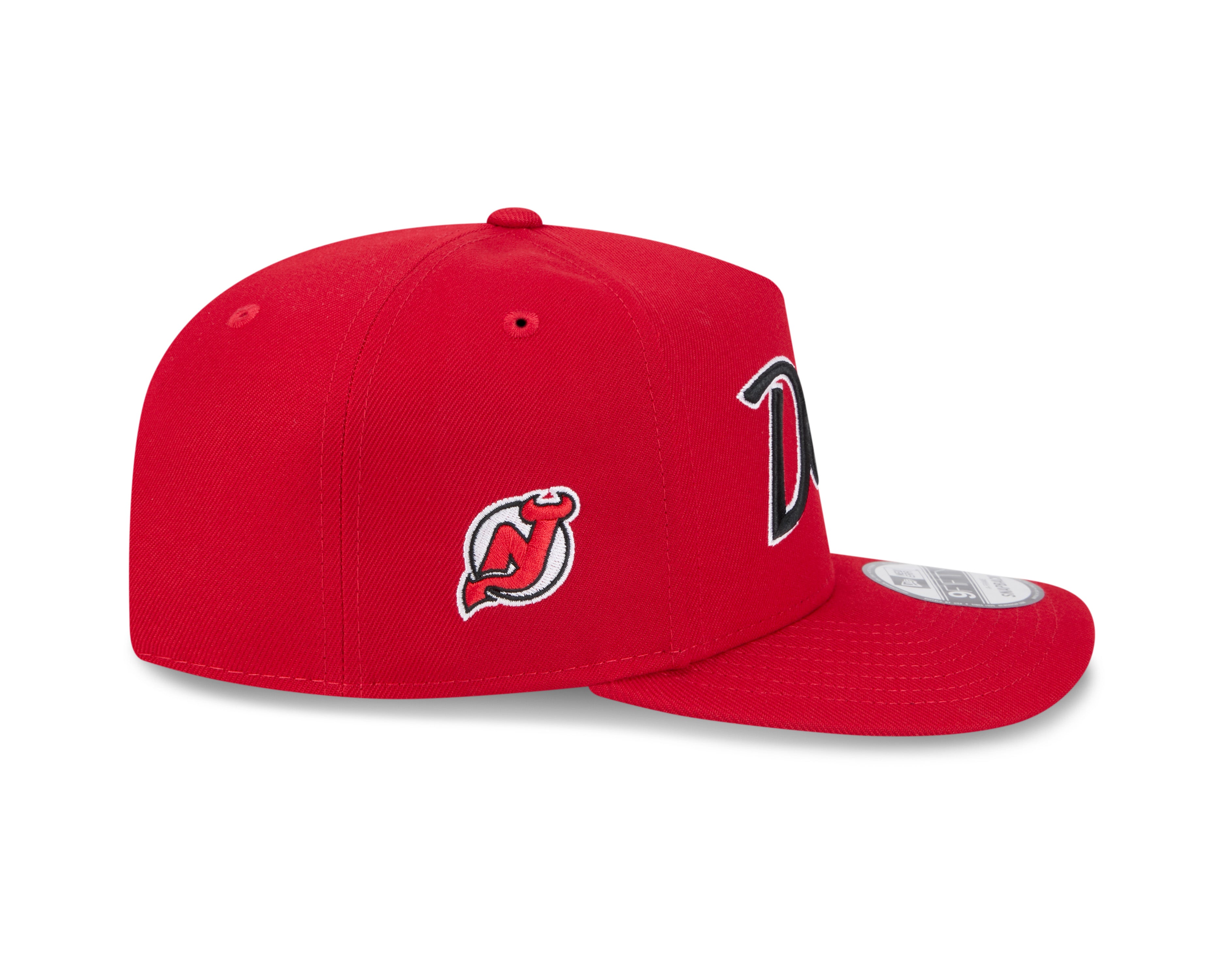 Casquette snapback A-Frame 9FIfty rouge pour homme de la LNH des Devils du New Jersey de New Era