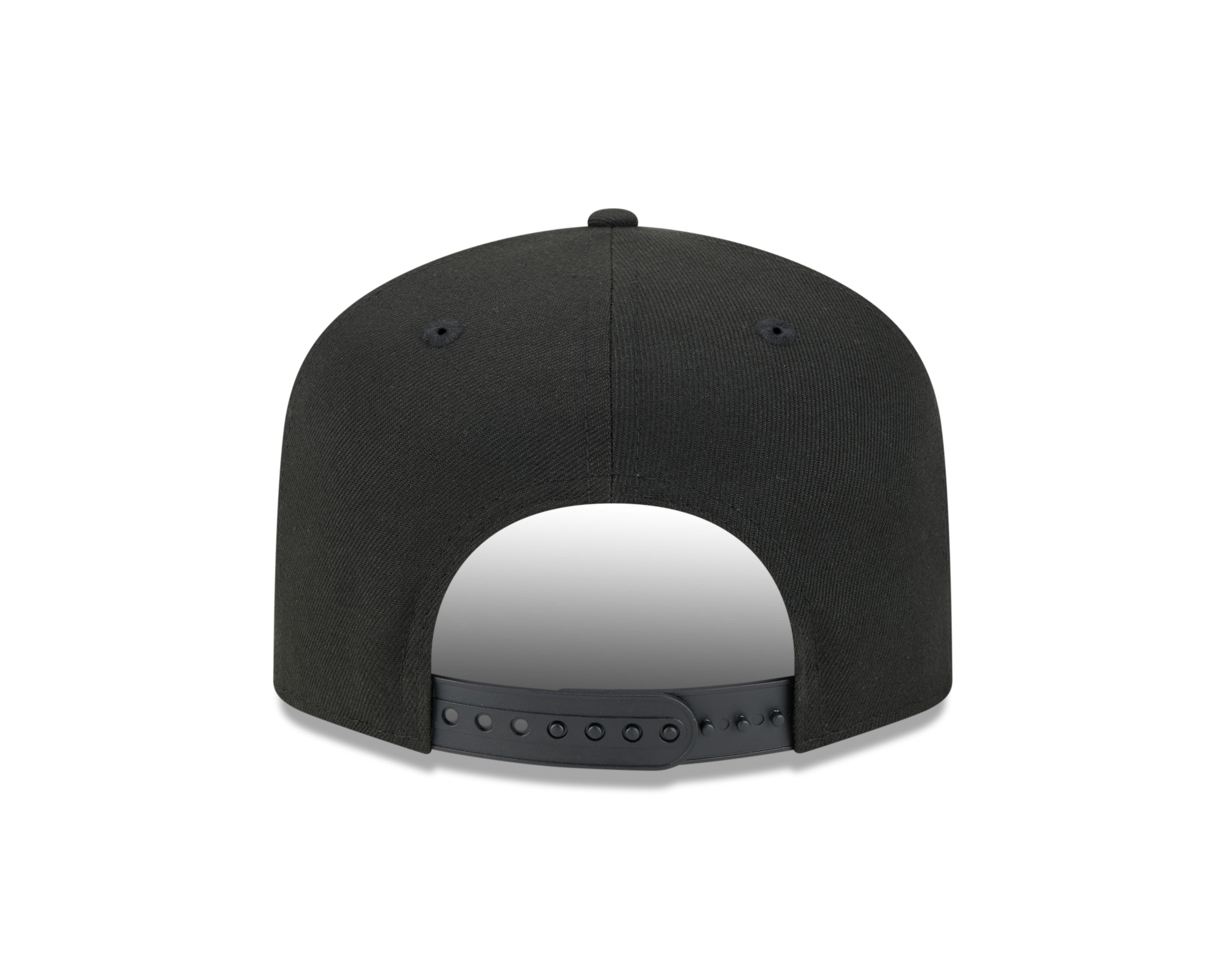 Casquette à visière snapback 9Fifty A-Frame noire pour homme des Kings de Los Angeles de la LNH de New Era