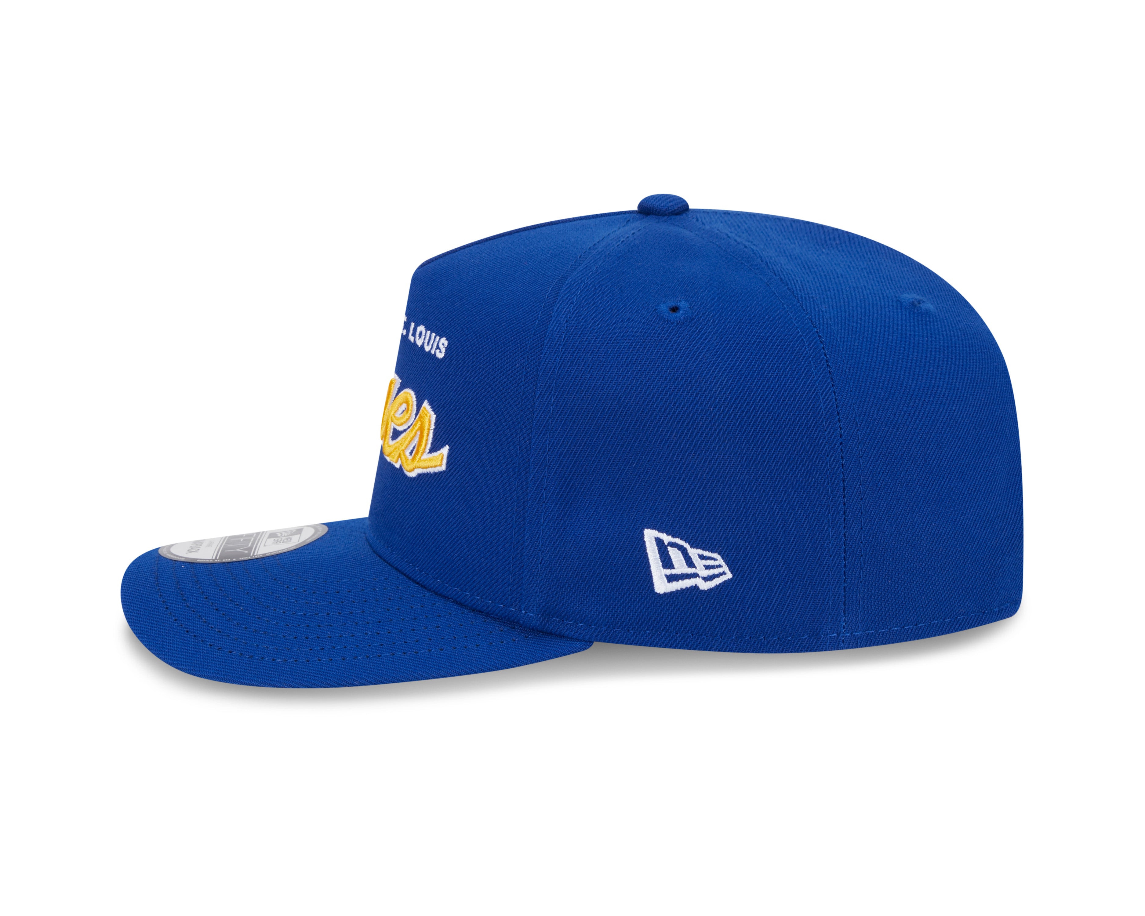 St. Louis Blues NHL New Era Men's Royal 9FIfty Script A-Frame Snapback