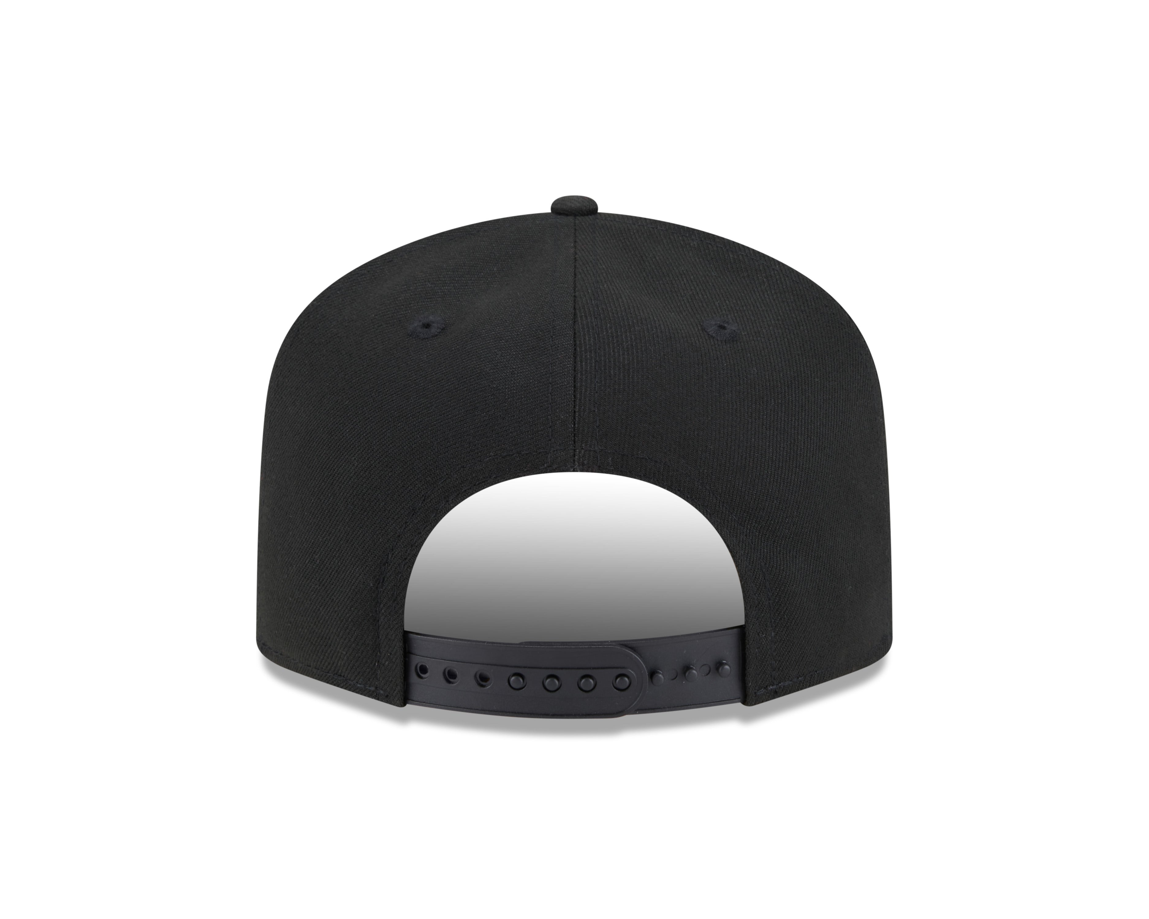 Casquette Snapback A-Frame 9FIfty Script noire pour homme des Sharks de San Jose NHL de New Era