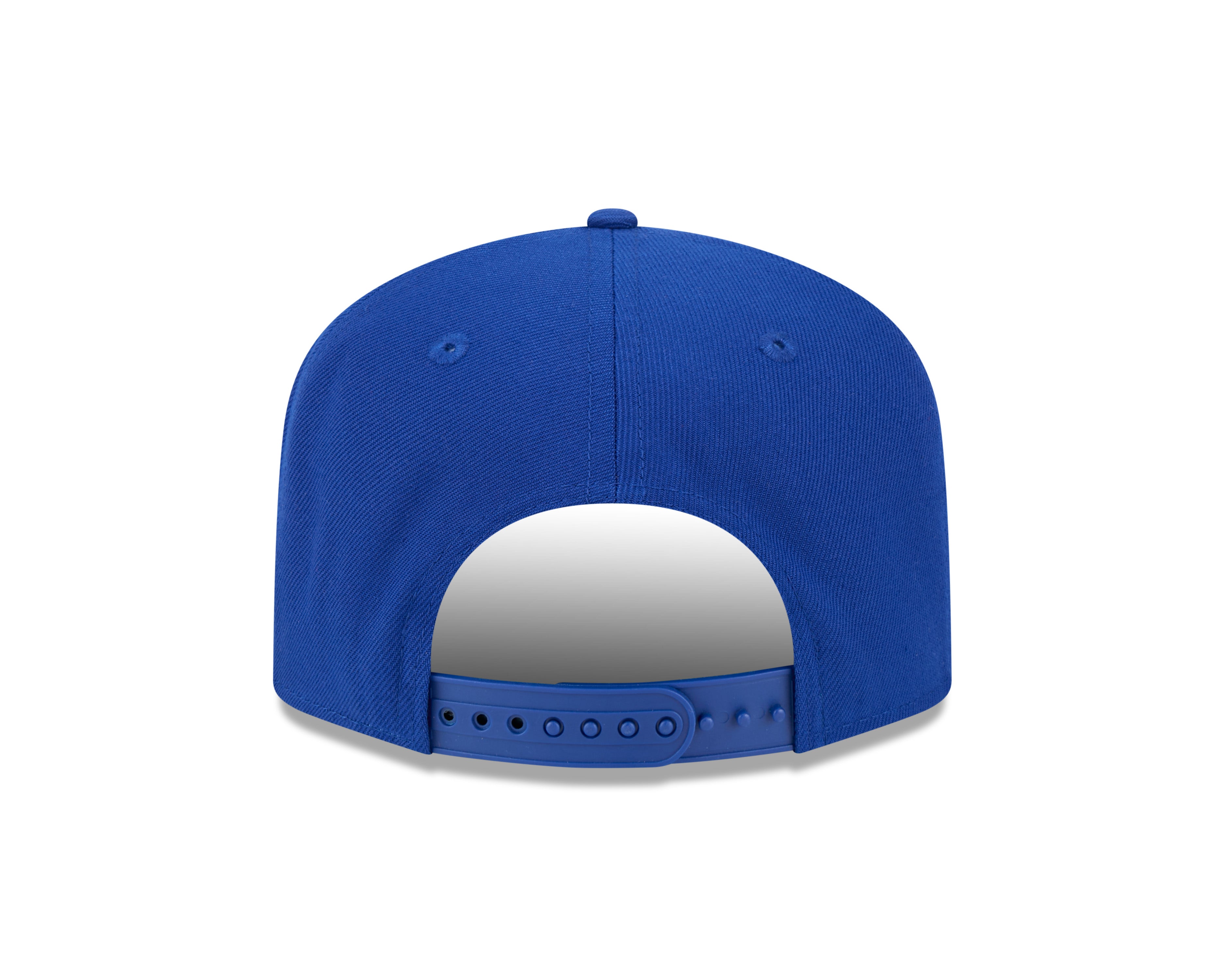 Casquette à visière ajustable A-Frame Script 9FIfty Royal pour homme des Canucks de Vancouver de la LNH de New Era