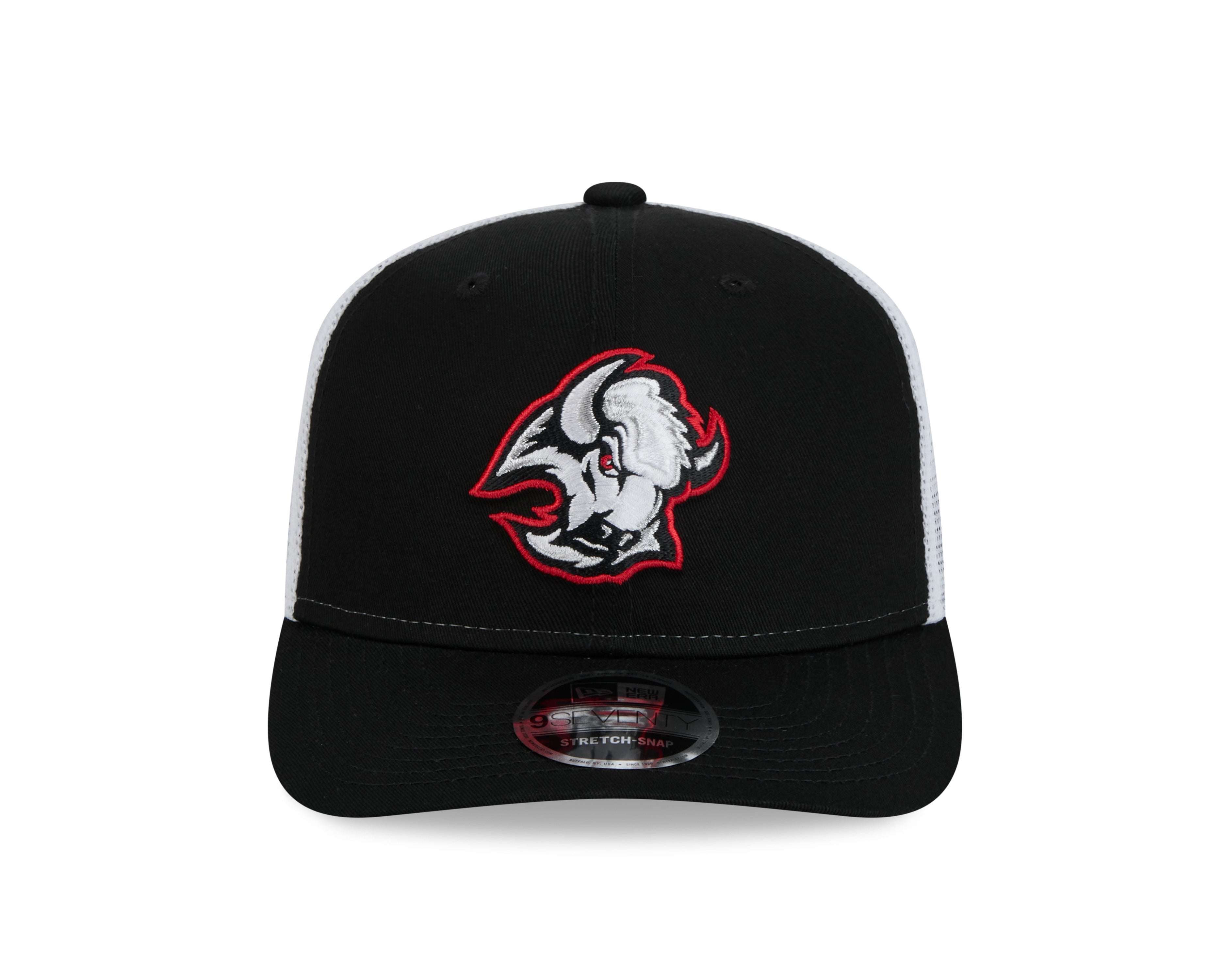 Buffalo Sabres NHL New Era Men's Black 9Seventy Trucker Snapback Hat