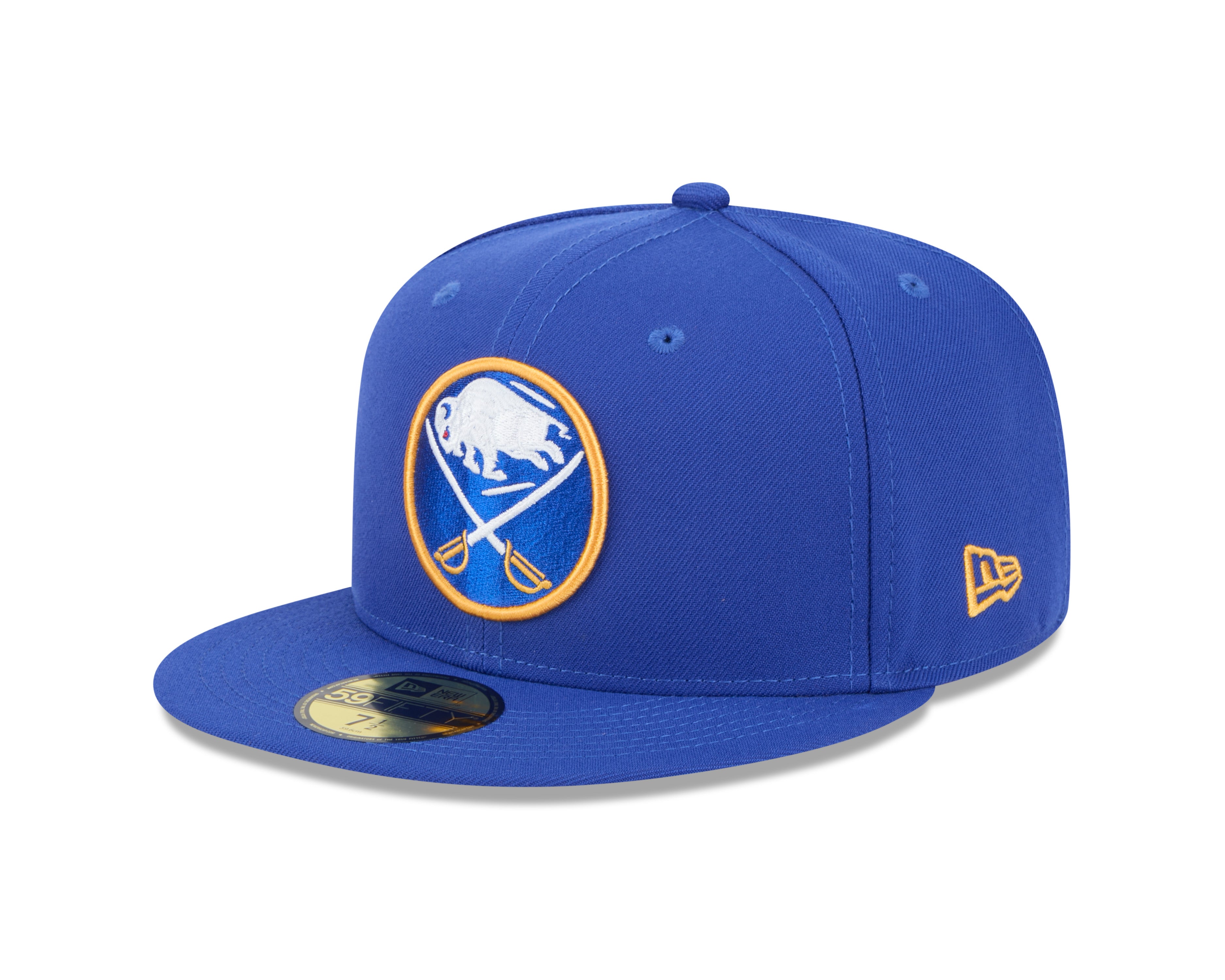 Casquette ajustée Royal 59Fifty Core pour homme des Sabres de Buffalo de la LNH de New Era