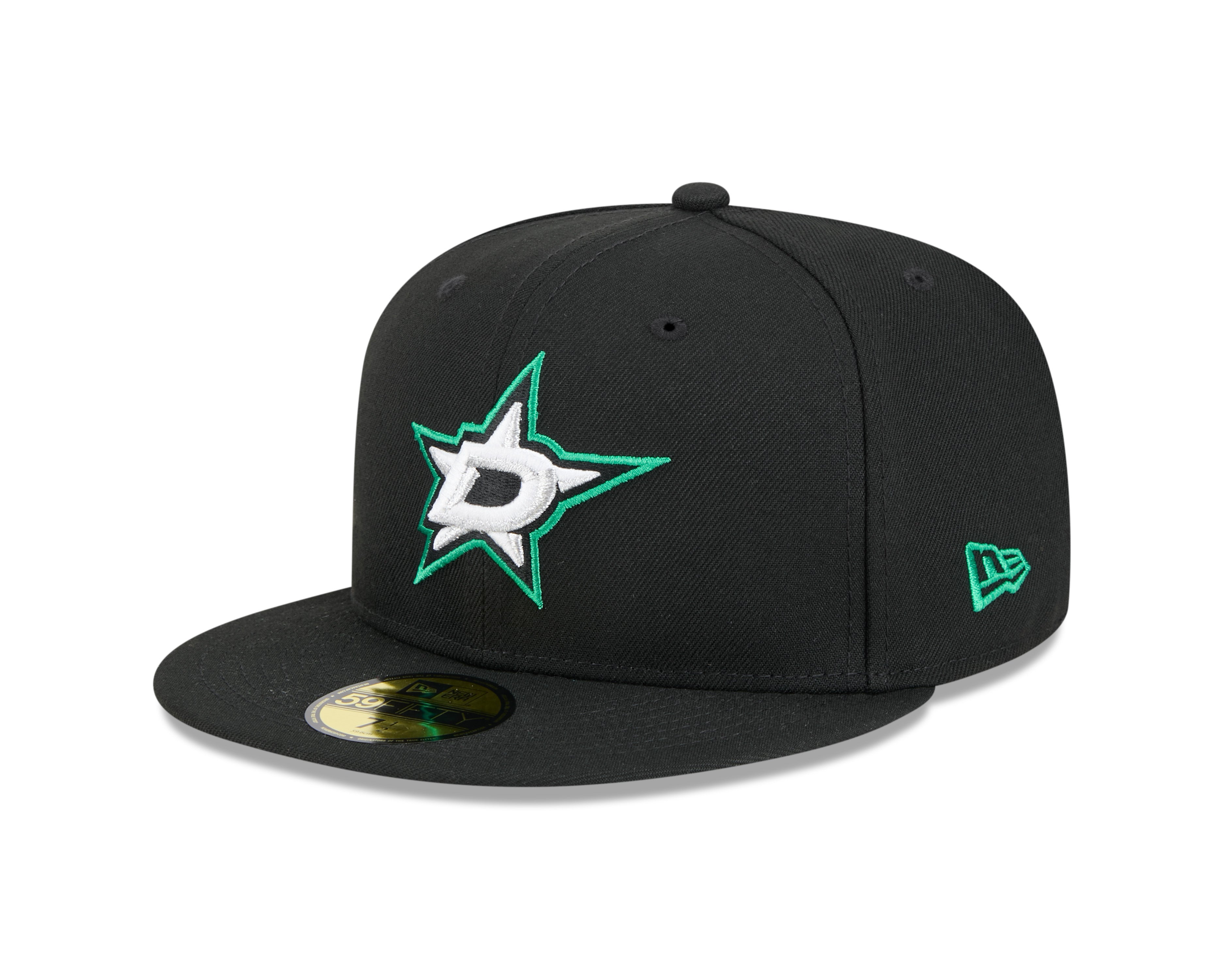 Casquette ajustée 59Fifty Core noire pour homme des Dallas Stars de la LNH de New Era