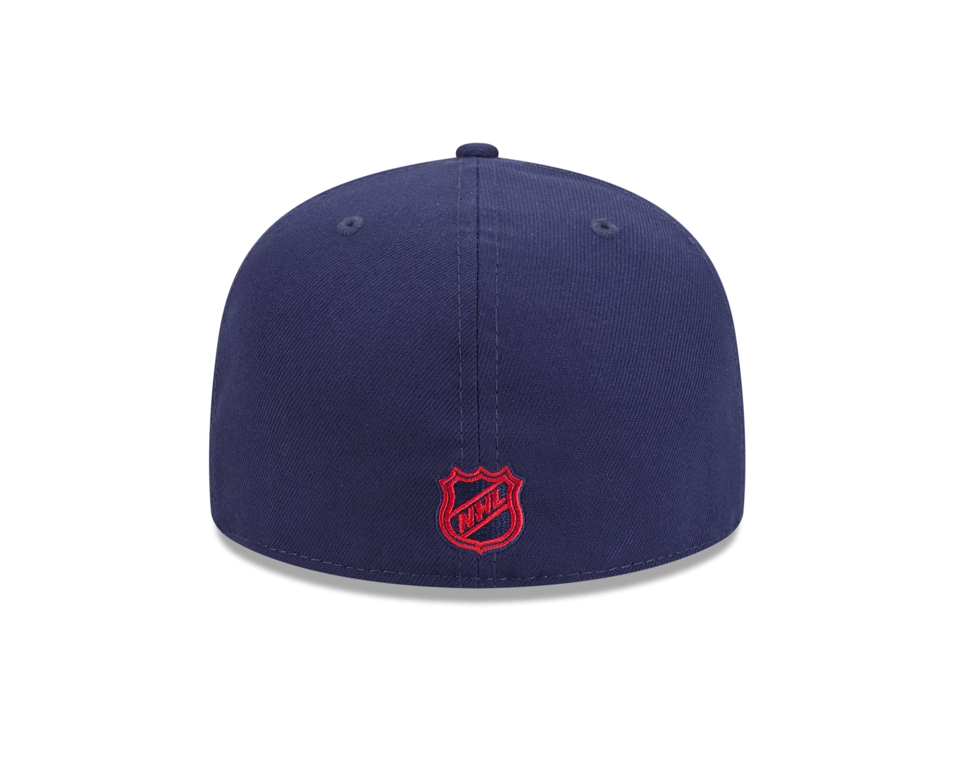 Casquette ajustée 59Fifty Core bleu marine pour homme des Columbus Blue Jackets de la LNH de New Era