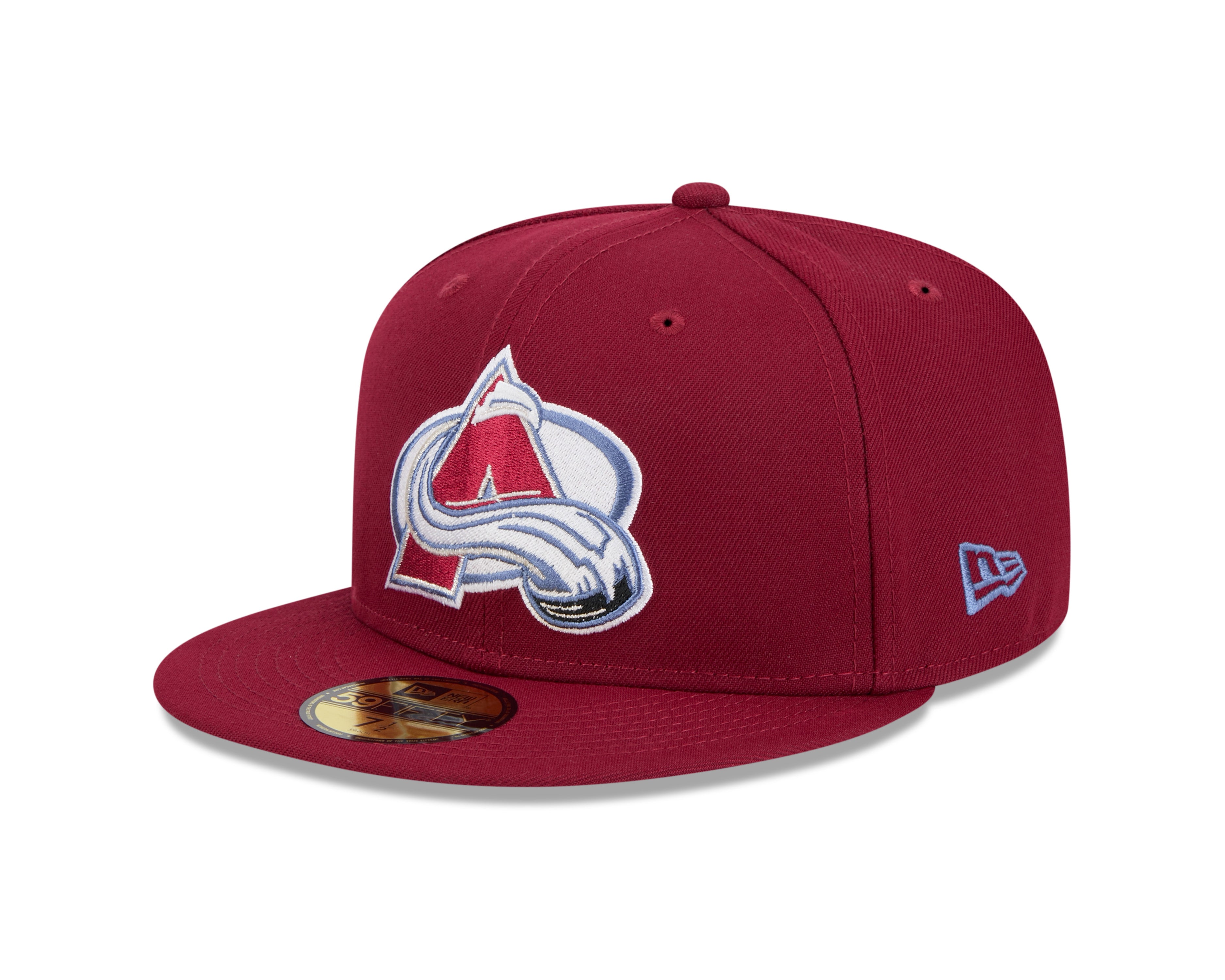 Casquette ajustée 59Fifty Core bordeaux pour homme Colorado Avalanche NHL New Era