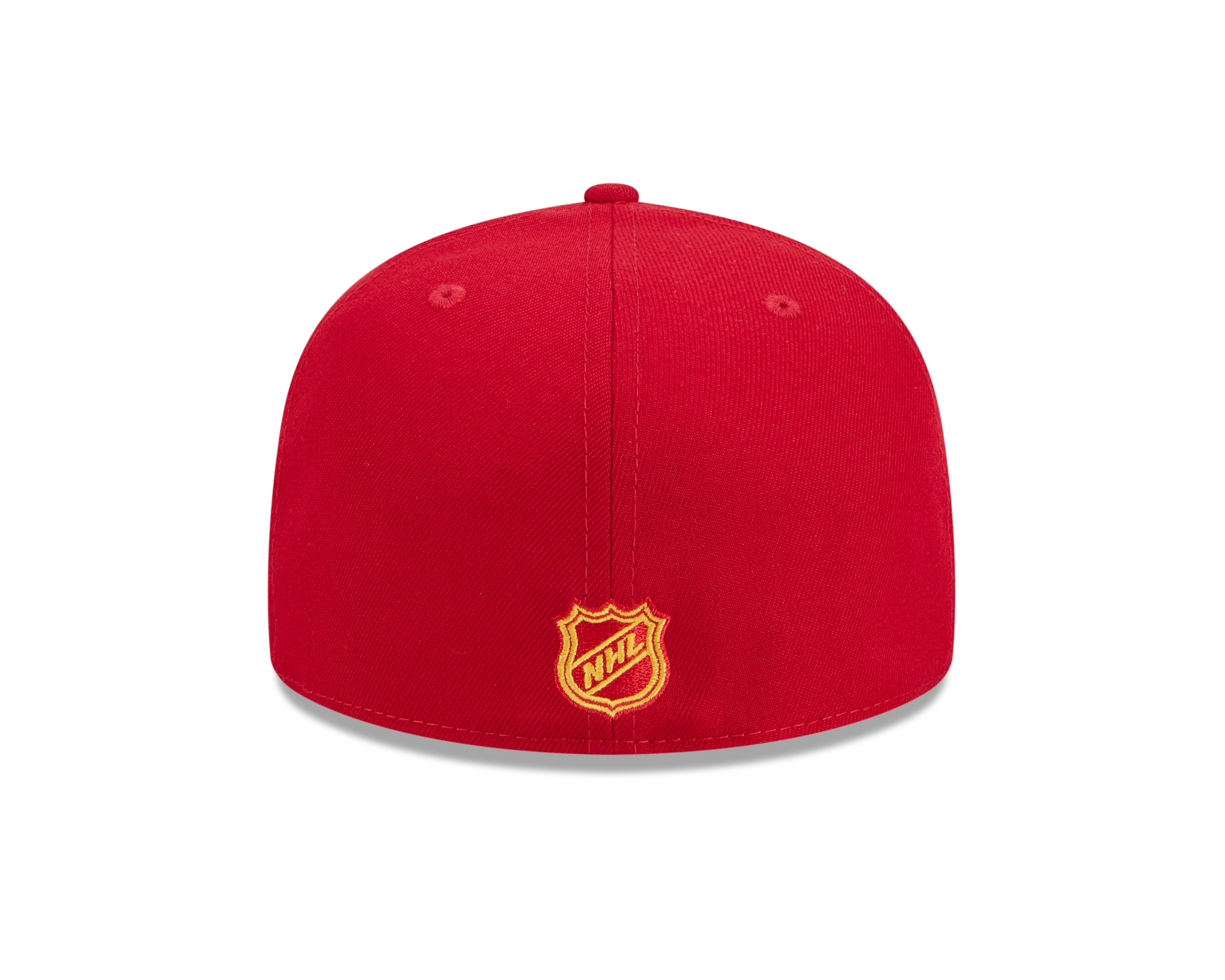 Casquette ajustée 59Fifty Core rouge pour homme des Flames de Calgary NHL de New Era