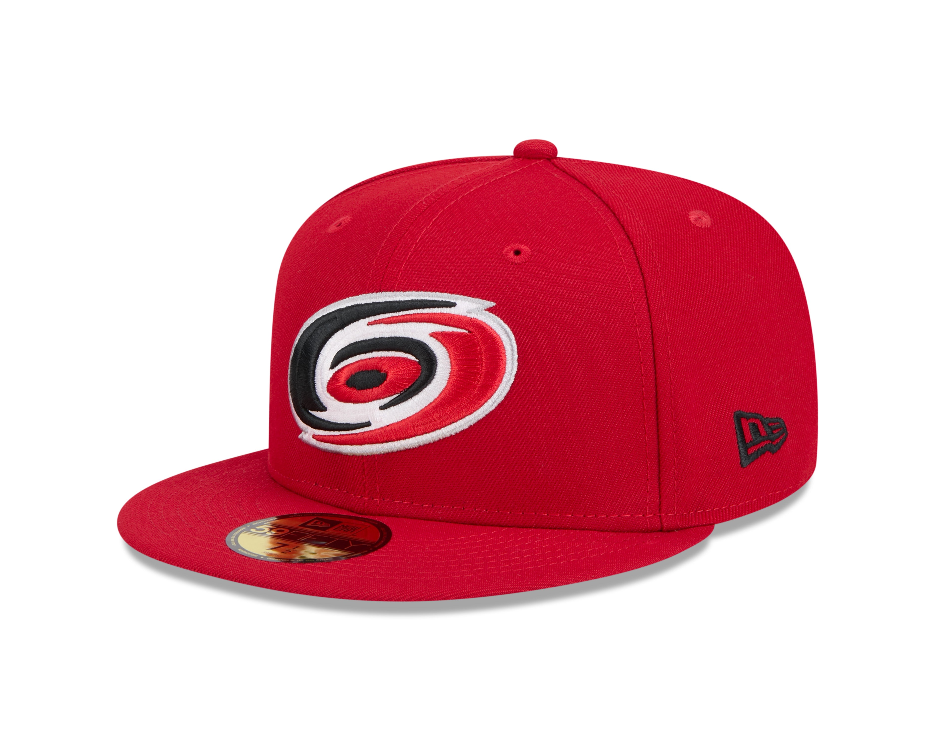 Casquette ajustée 59Fifty Core rouge pour homme des Hurricanes de la Caroline de la LNH New Era