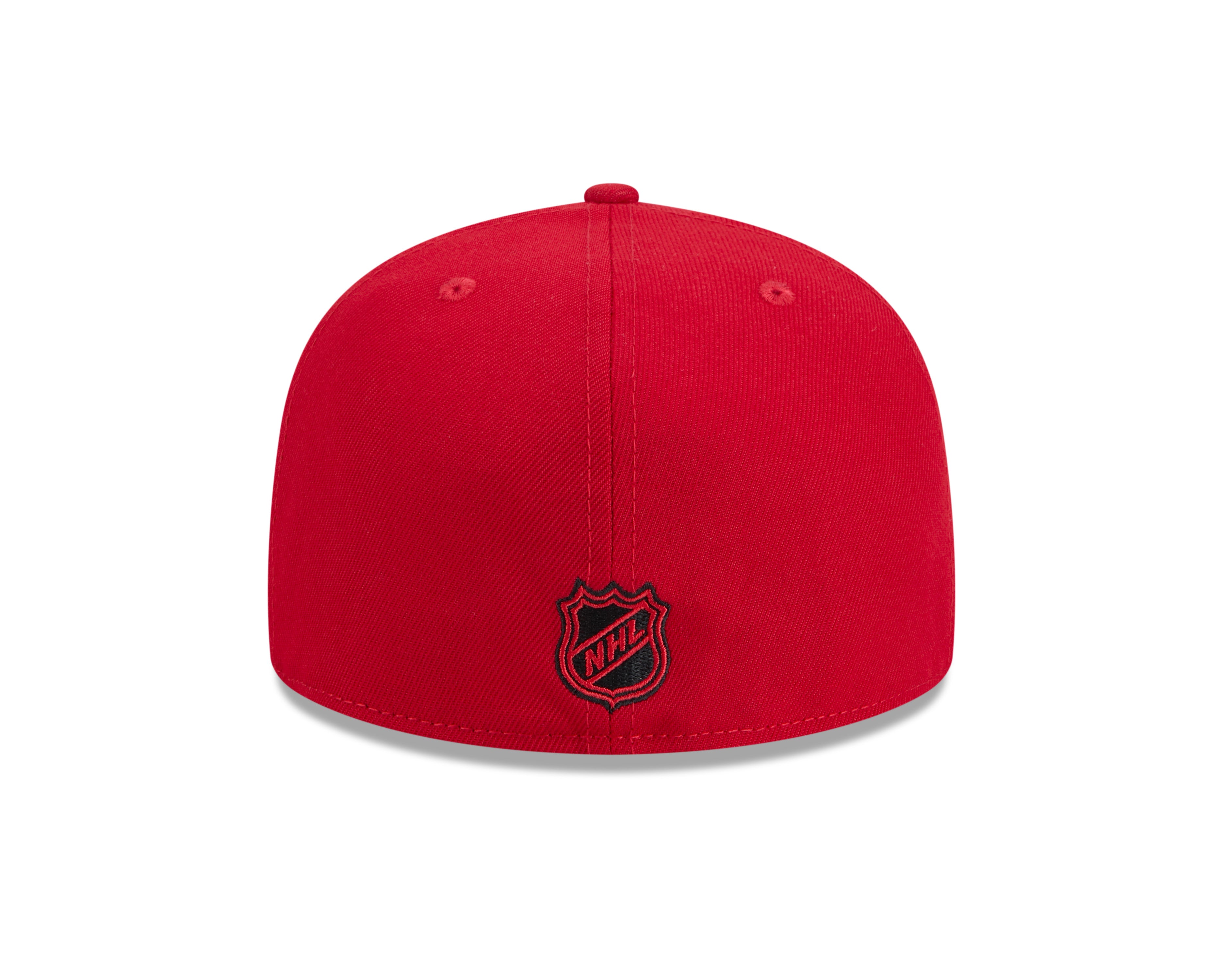 Casquette ajustée 59Fifty Core rouge pour homme des Hurricanes de la Caroline de la LNH New Era