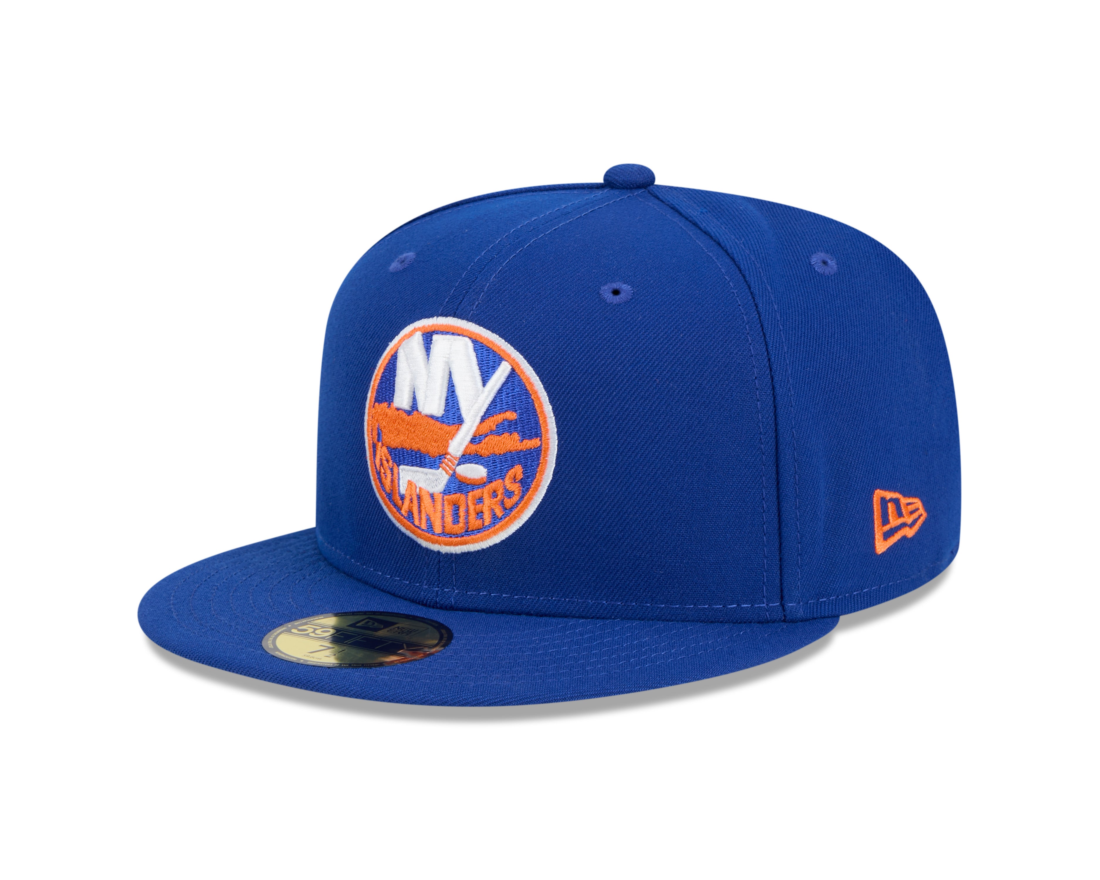 Casquette ajustée New Era Royal 59Fifty Core pour homme des Islanders de New York NHL