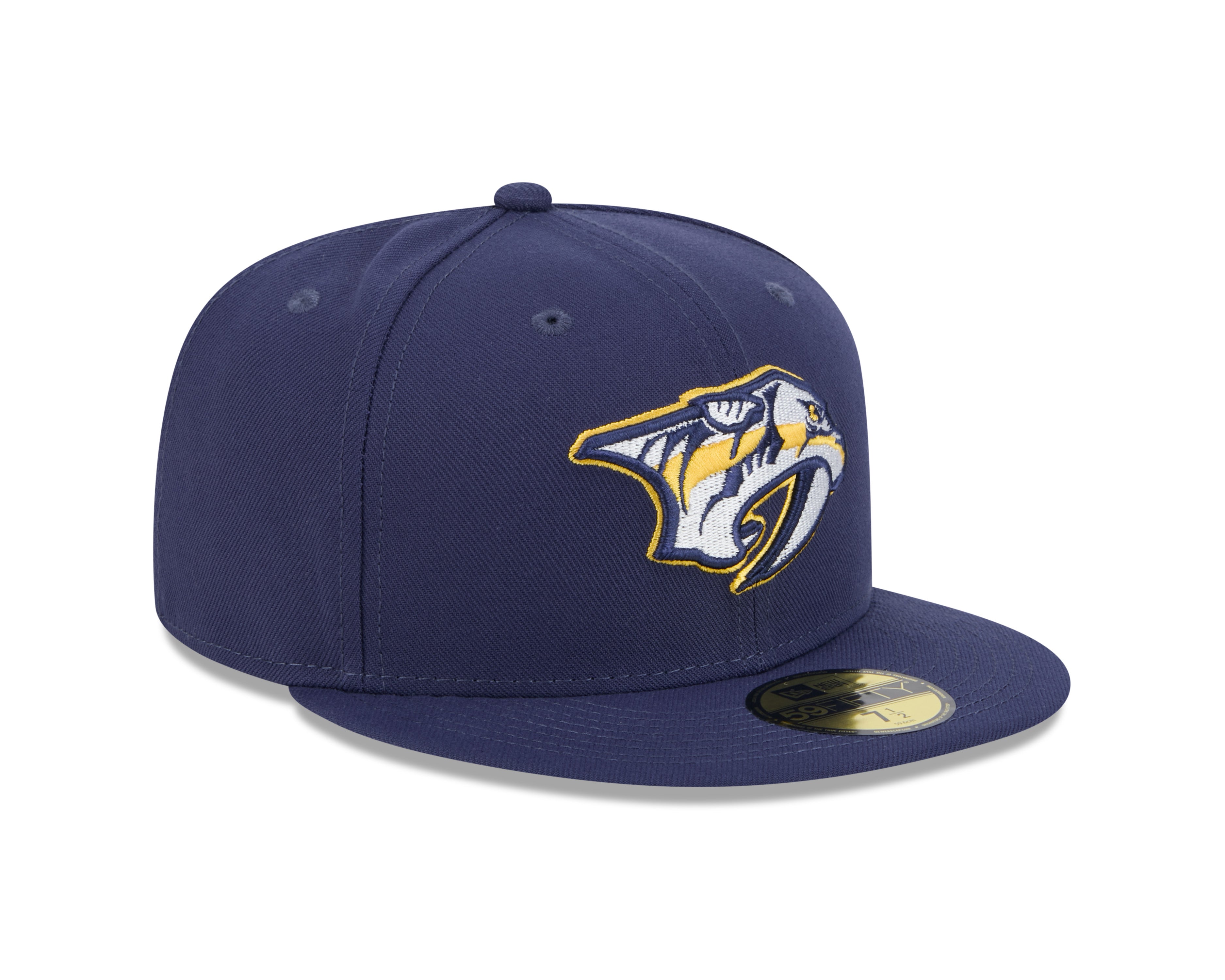 Nashville Predators NHL New Era Men's Navy 59Fifty Core Fitted Hat