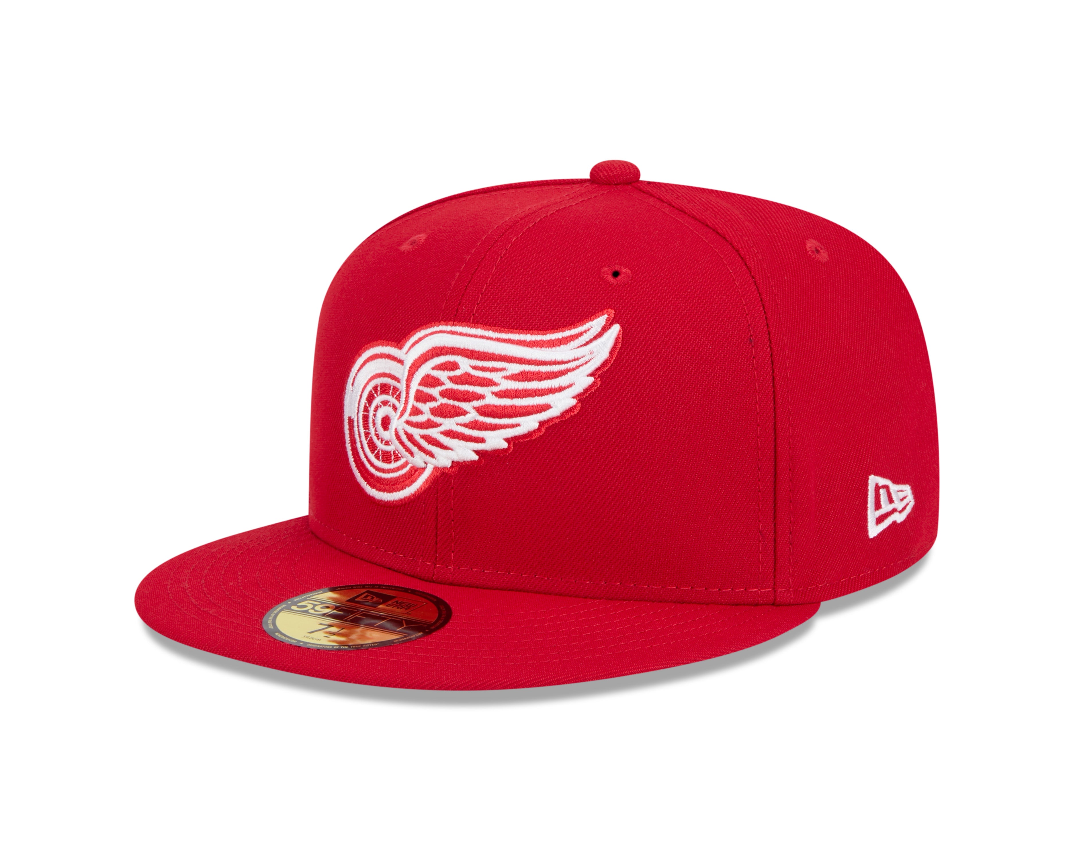 Casquette ajustée 59Fifty Core rouge pour homme des Red Wings de Détroit de la LNH de New Era