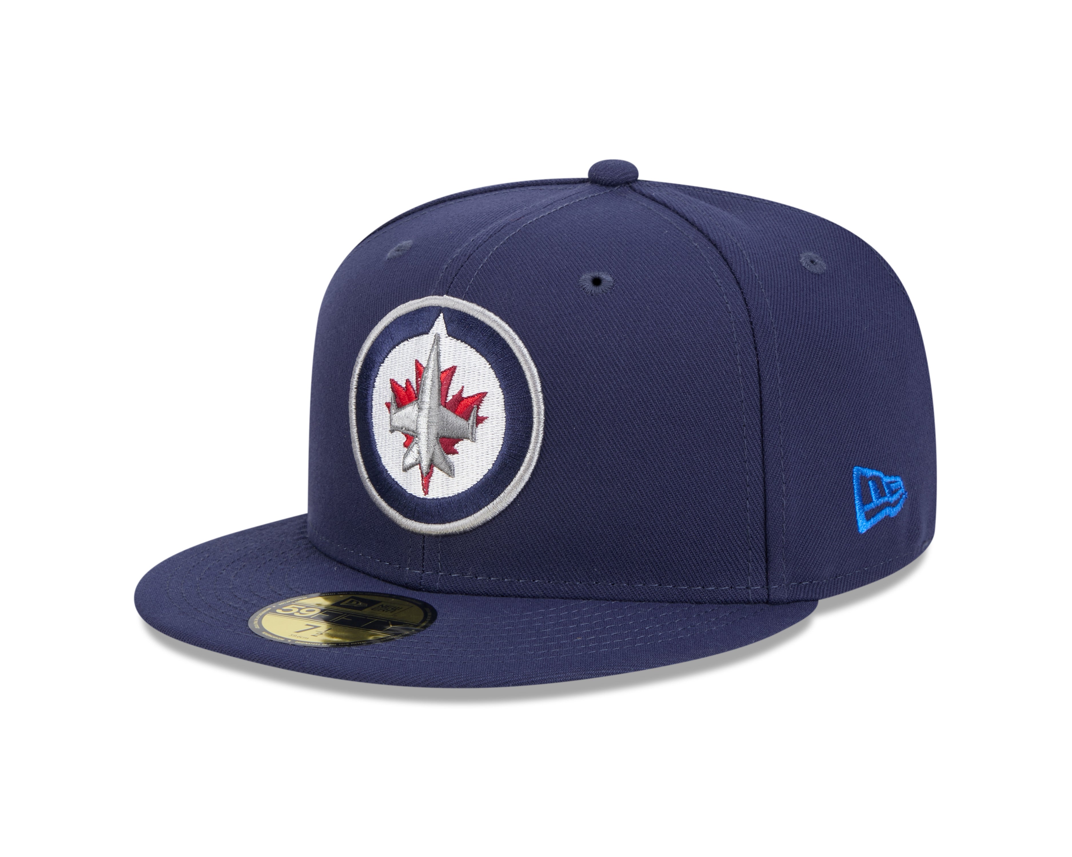 Winnipeg Jets NHL New Era Men's Navy 59Fifty Core Fitted Hat