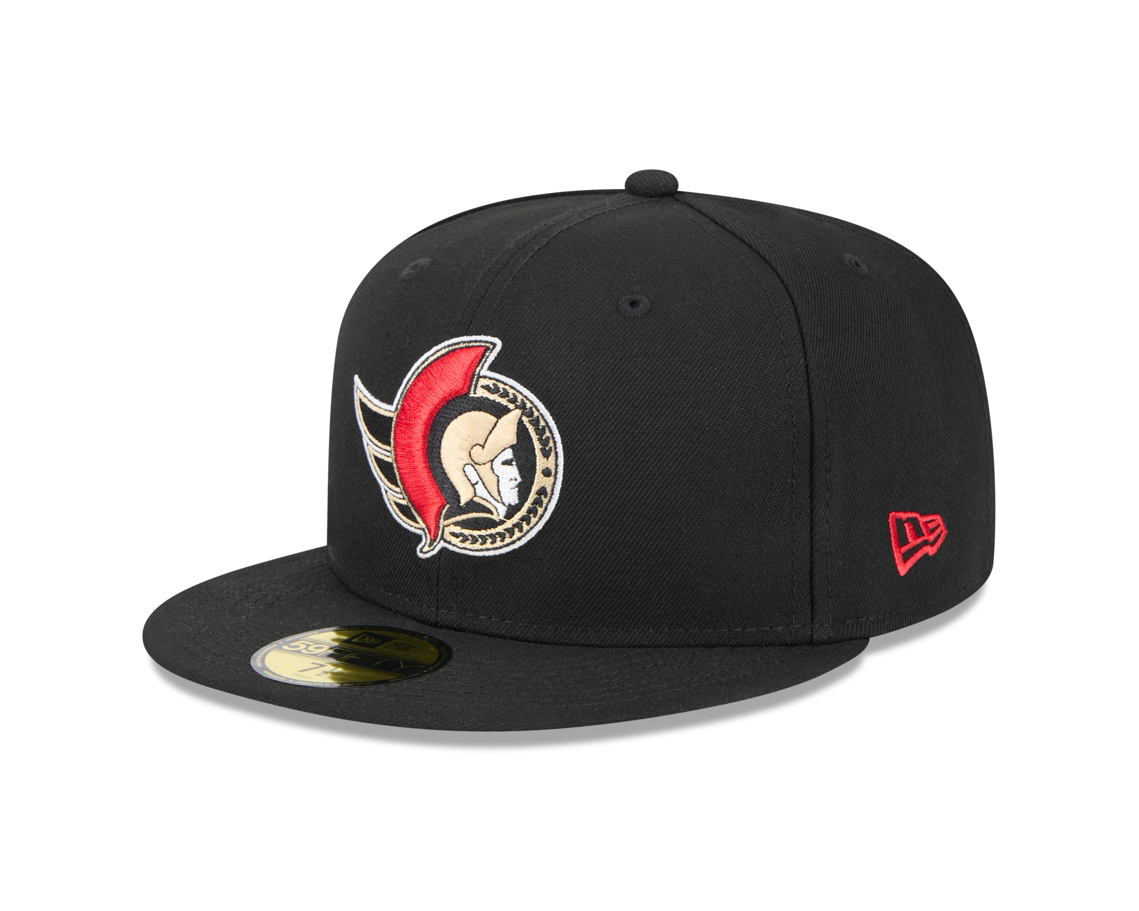 Casquette ajustée 59Fifty Core noire pour homme des Sénateurs d'Ottawa de la LNH de New Era