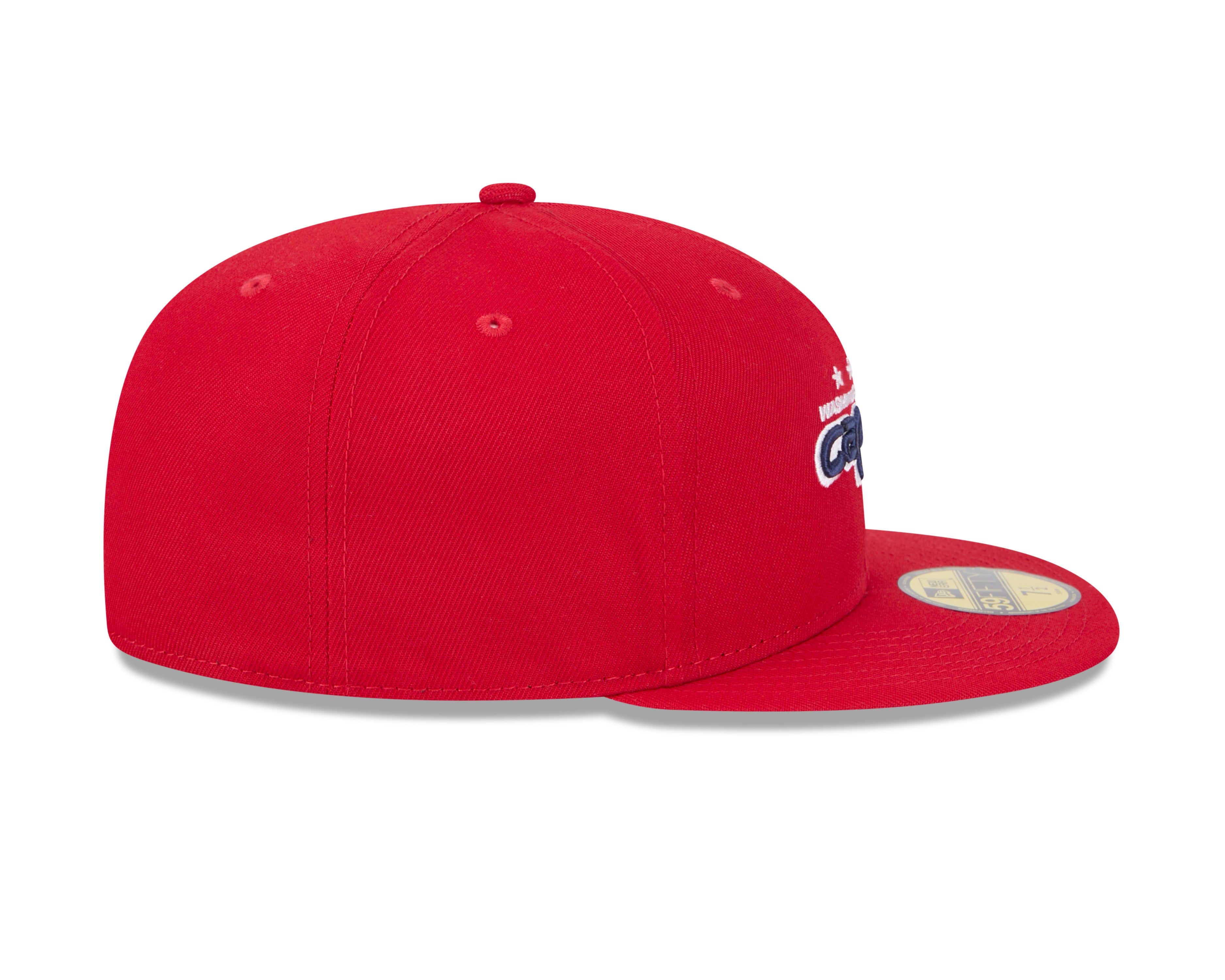 Casquette ajustée 59Fifty Core rouge pour homme des Capitals de Washington NHL New Era