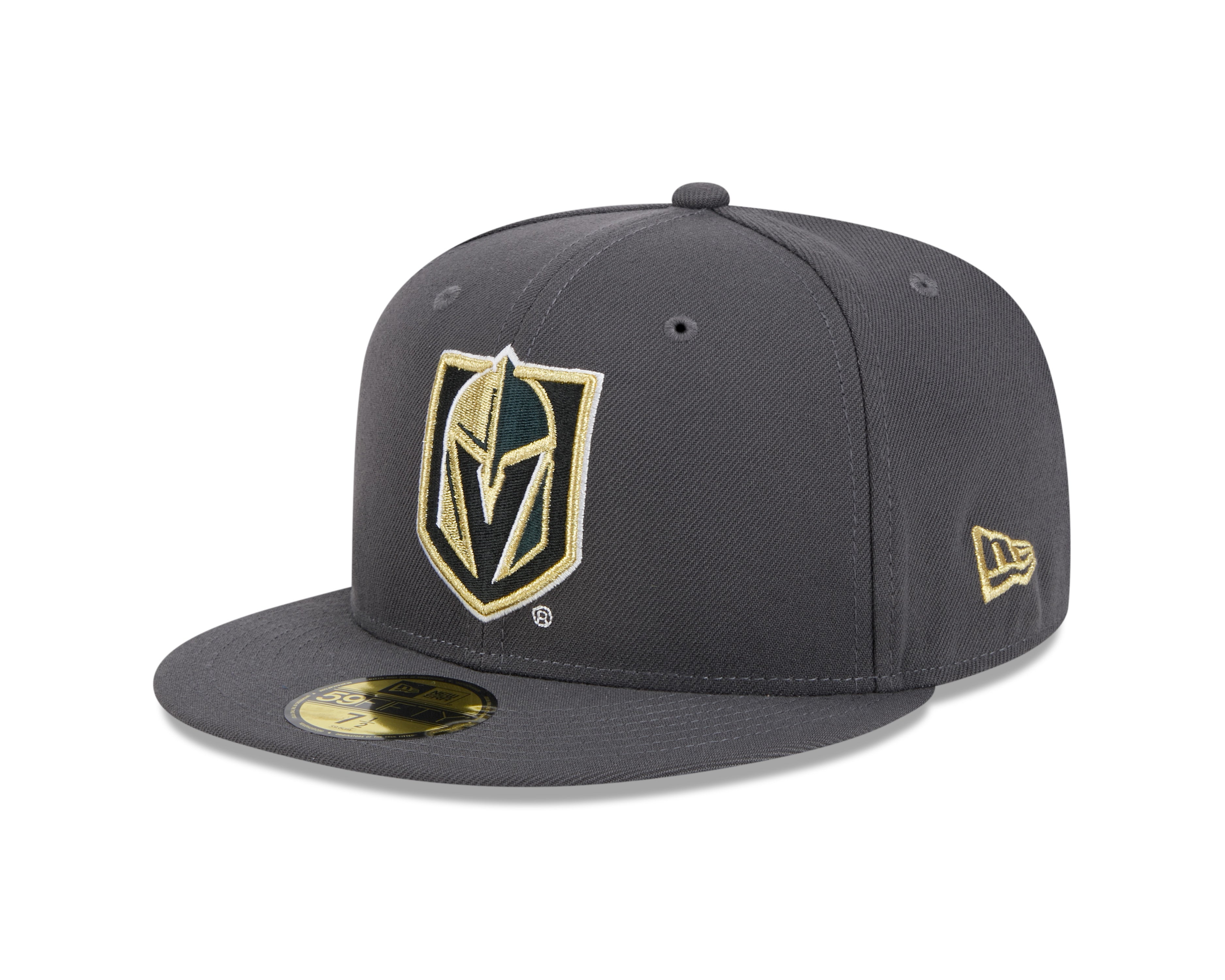 Vegas Golden Knights NHL New Era Men's Grey 59Fifty Core Fitted Hat