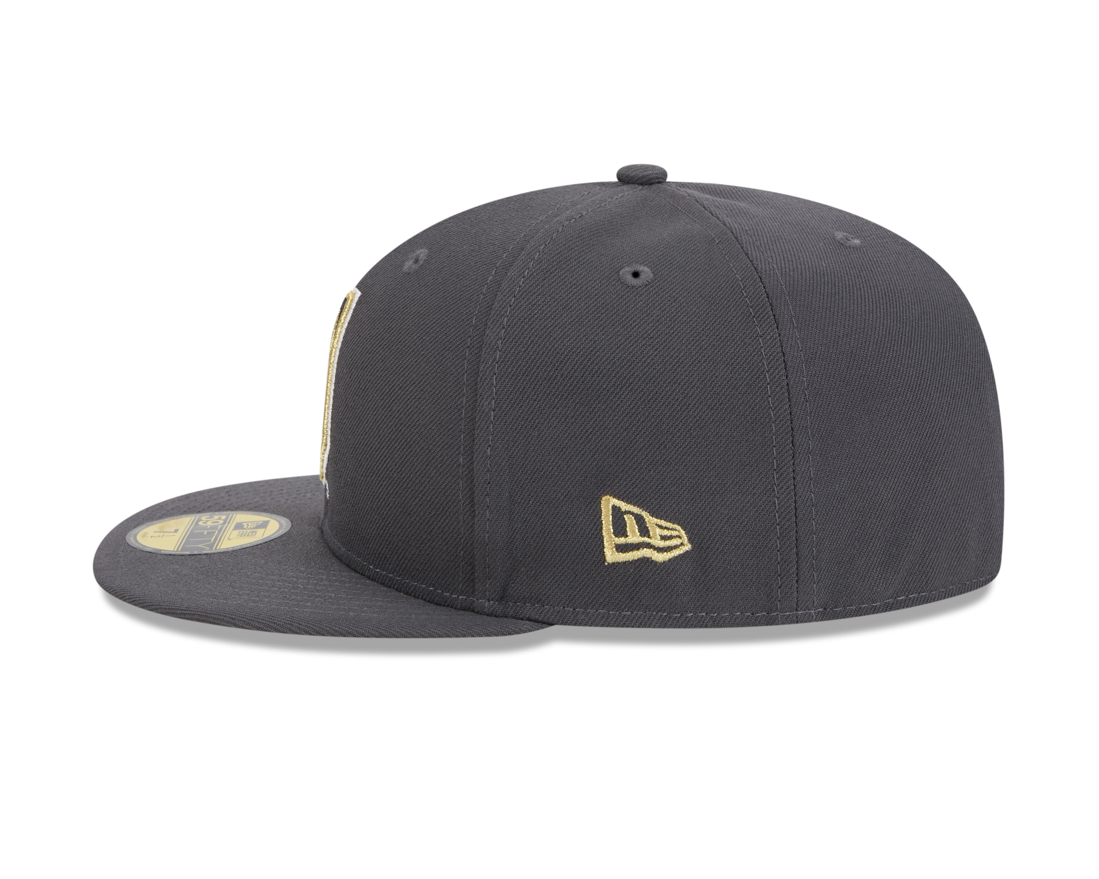 Casquette ajustée 59Fifty Core grise pour homme Vegas Golden Knights NHL New Era